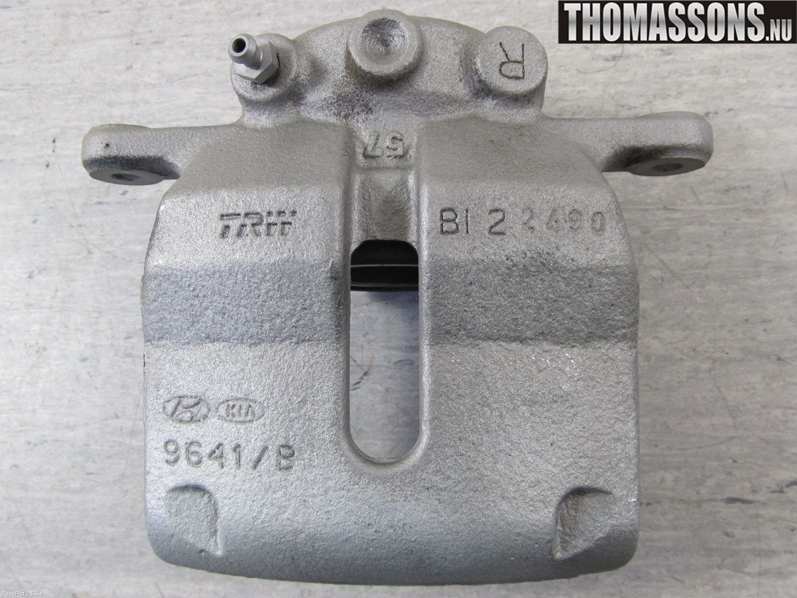 Kia VENGA 10-19 Bromsok Fram Höger