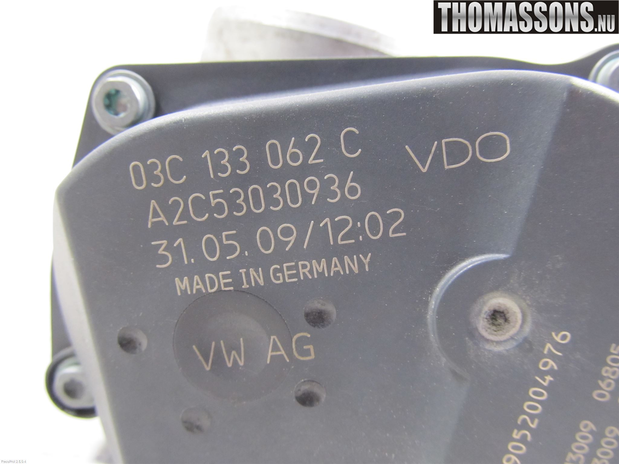 Volkswagen VW POLO 10-17 Injspjällhus