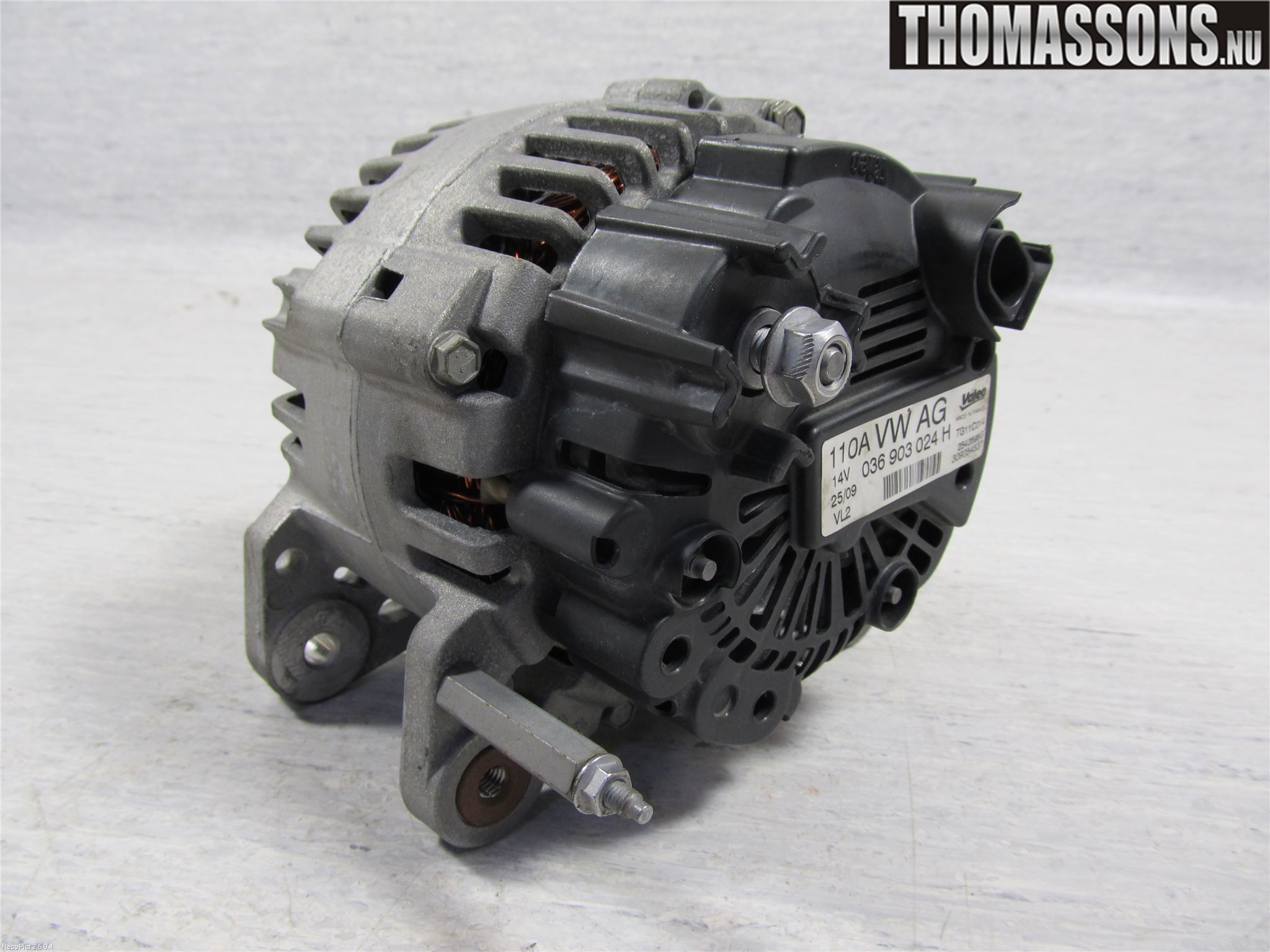 Volkswagen VW POLO 10-17 Generator