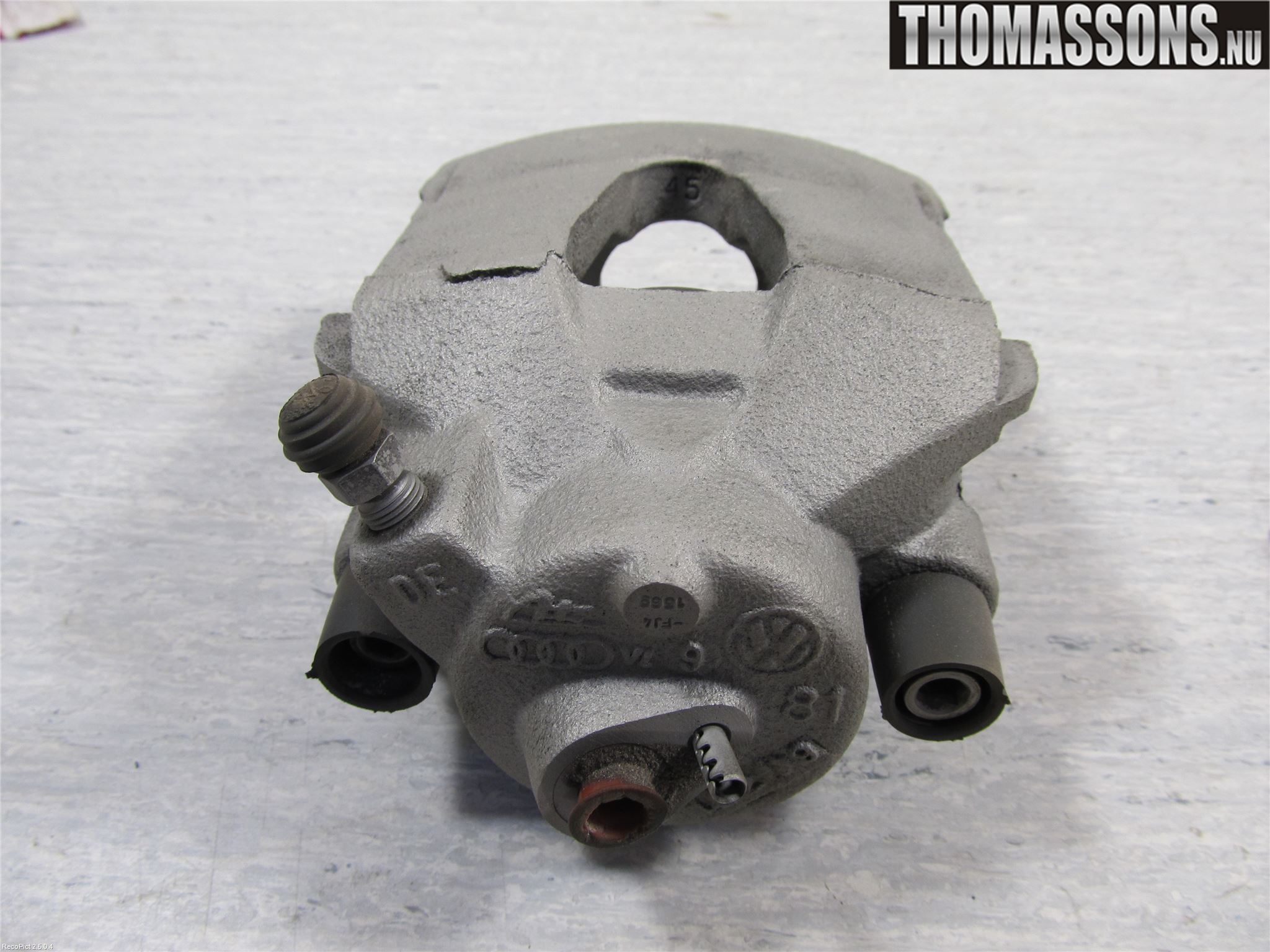 Volkswagen VW POLO 10-17 Bromsok Fram Vänster