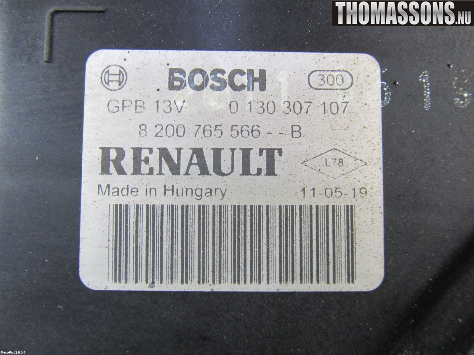 Dacia LOGAN MCV/STEPWAY Kylfläkt El