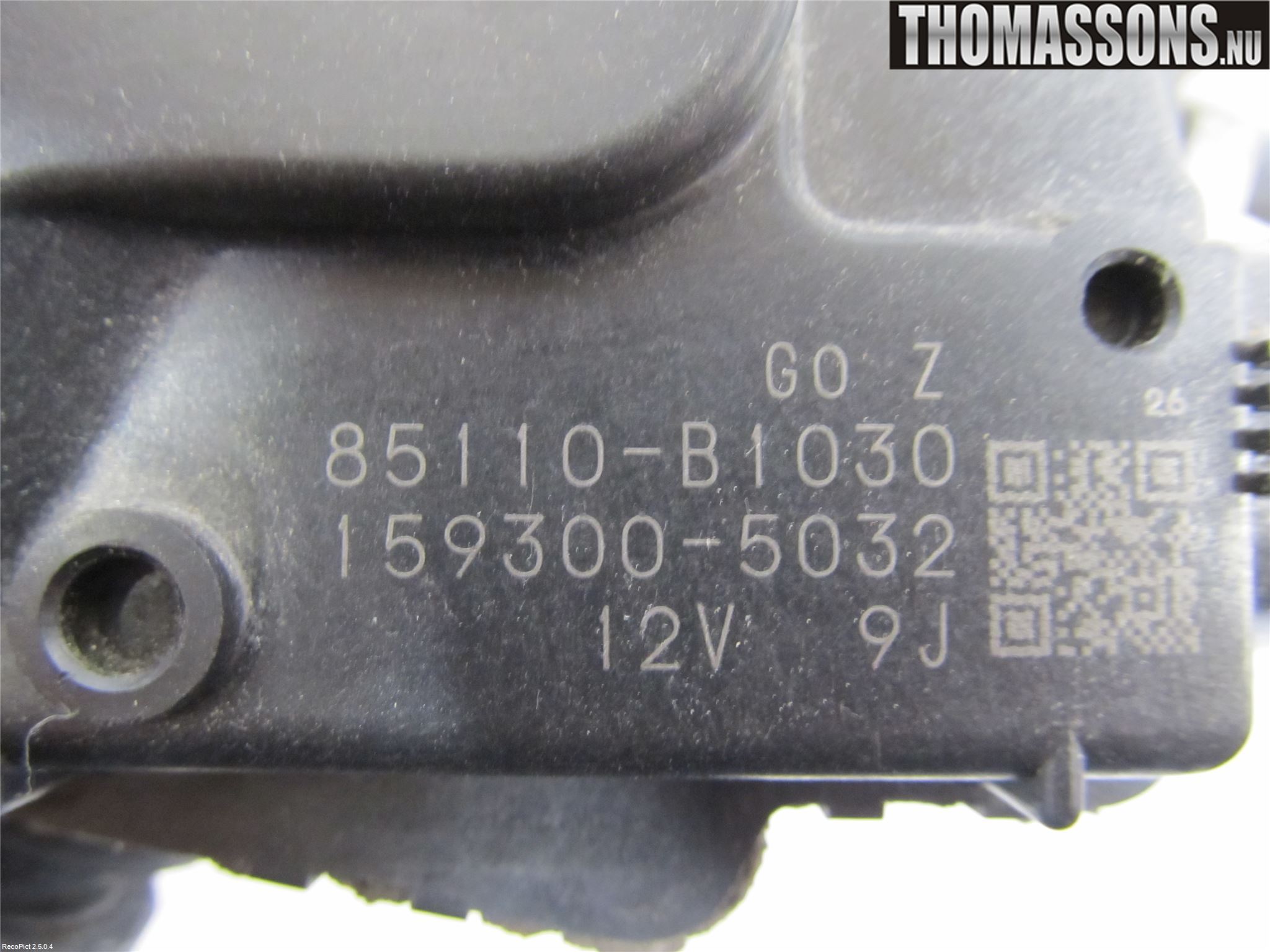 Subaru JUSTY      N Torkarmotor Vindruta