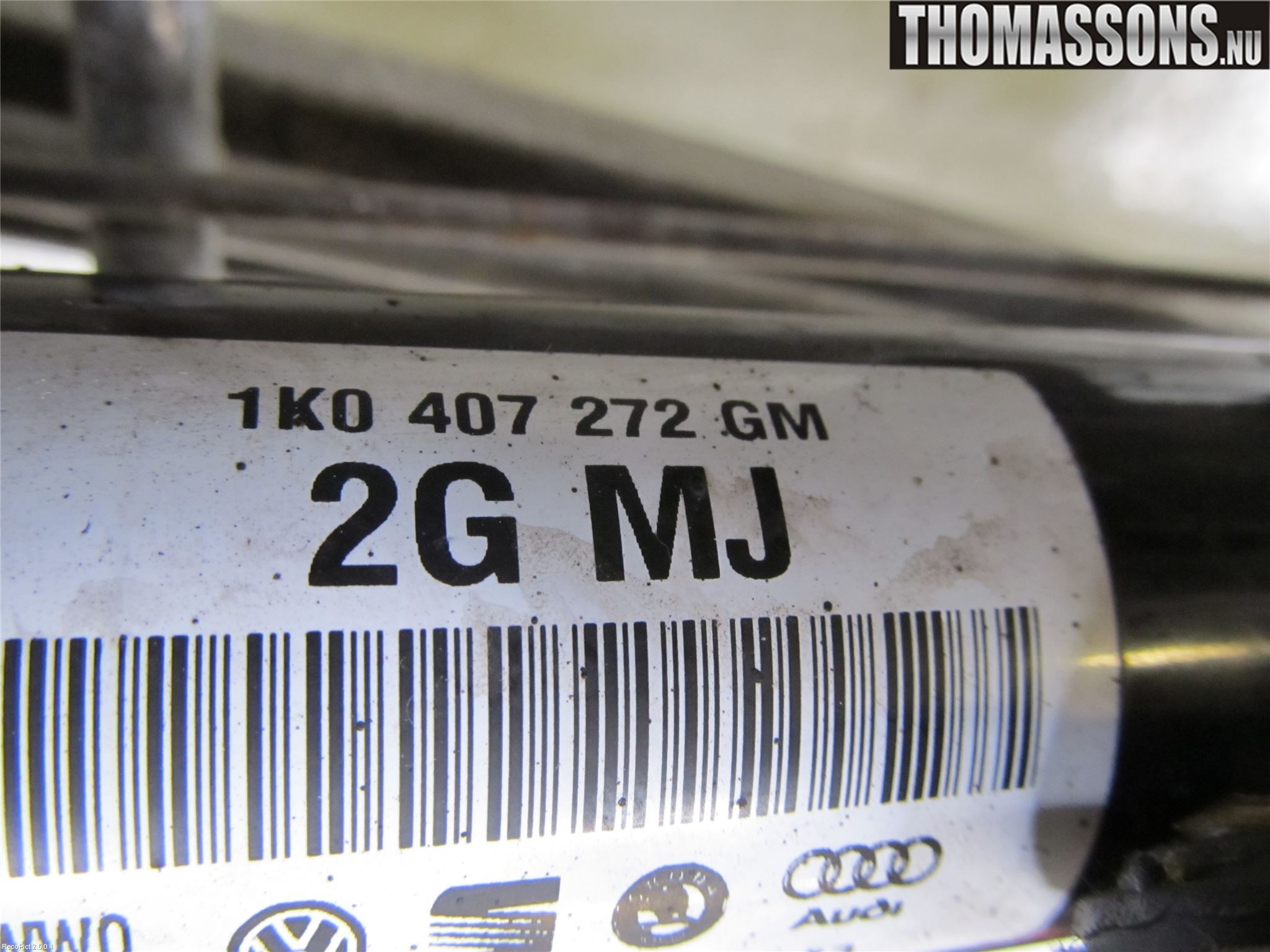 Seat ALTEA Drivaxel Fram Höger