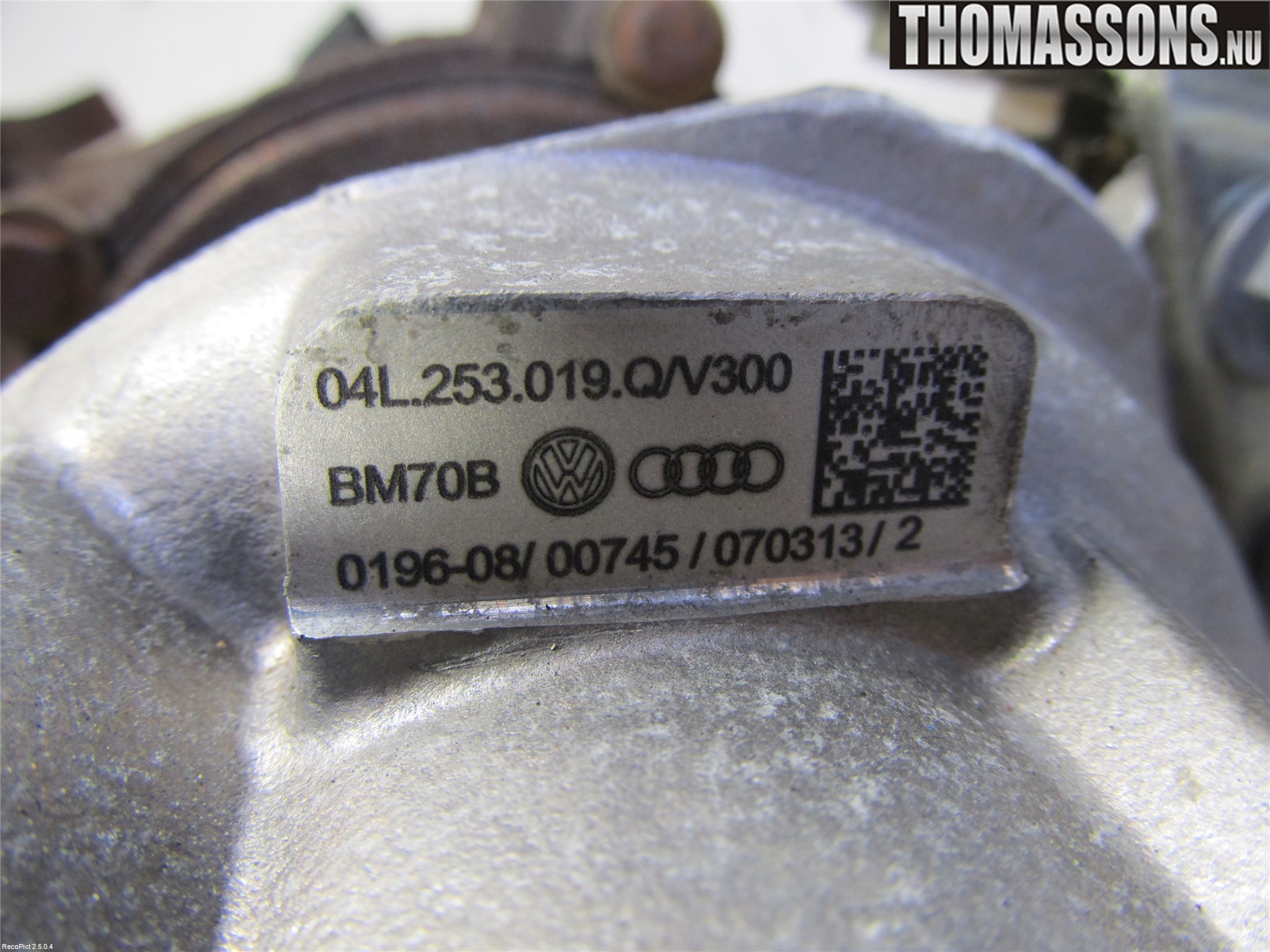 Volkswagen VW GOLF / E-GOLF VII 13-20 Turboaggregat