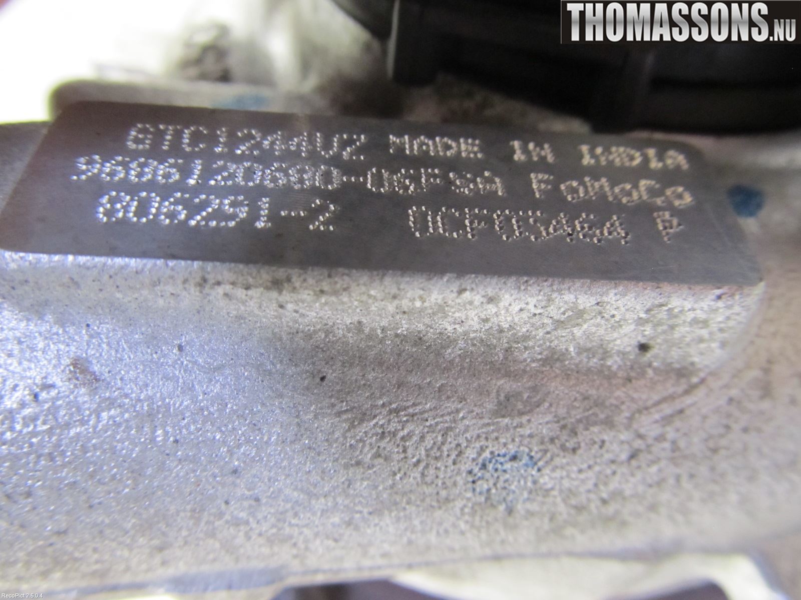 Volvo V50 08-12 Turboaggregat