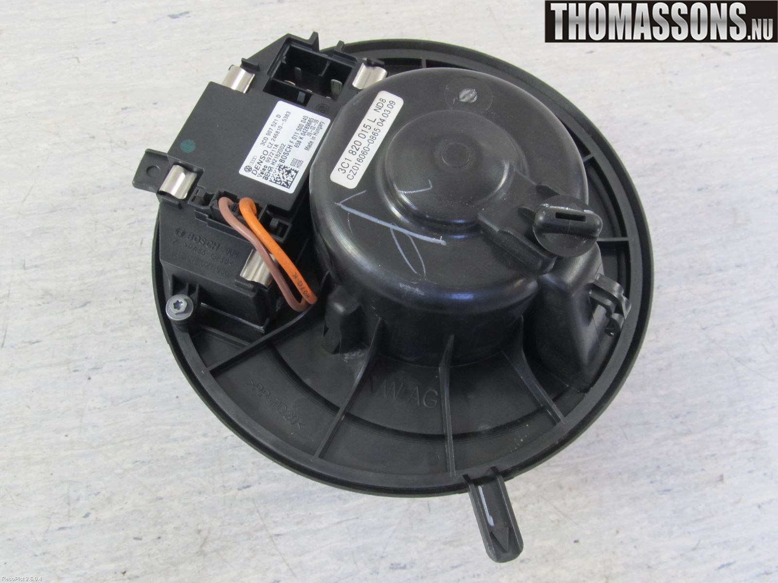 Volkswagen VW PASSAT 05-11 Ac Värmefläkt