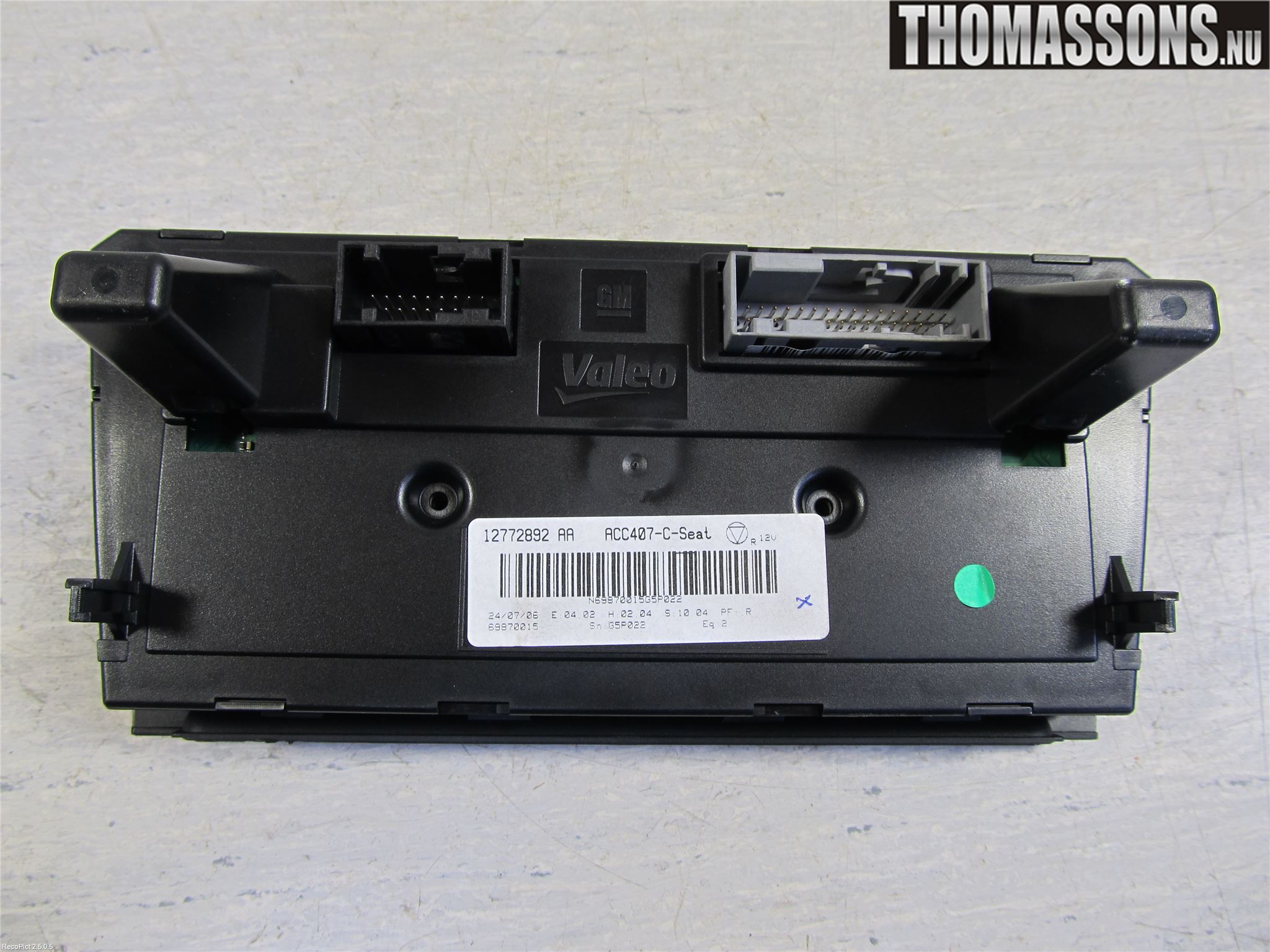 Saab 9-3 VER 2 Ac Styrenhet Ac Manöveren