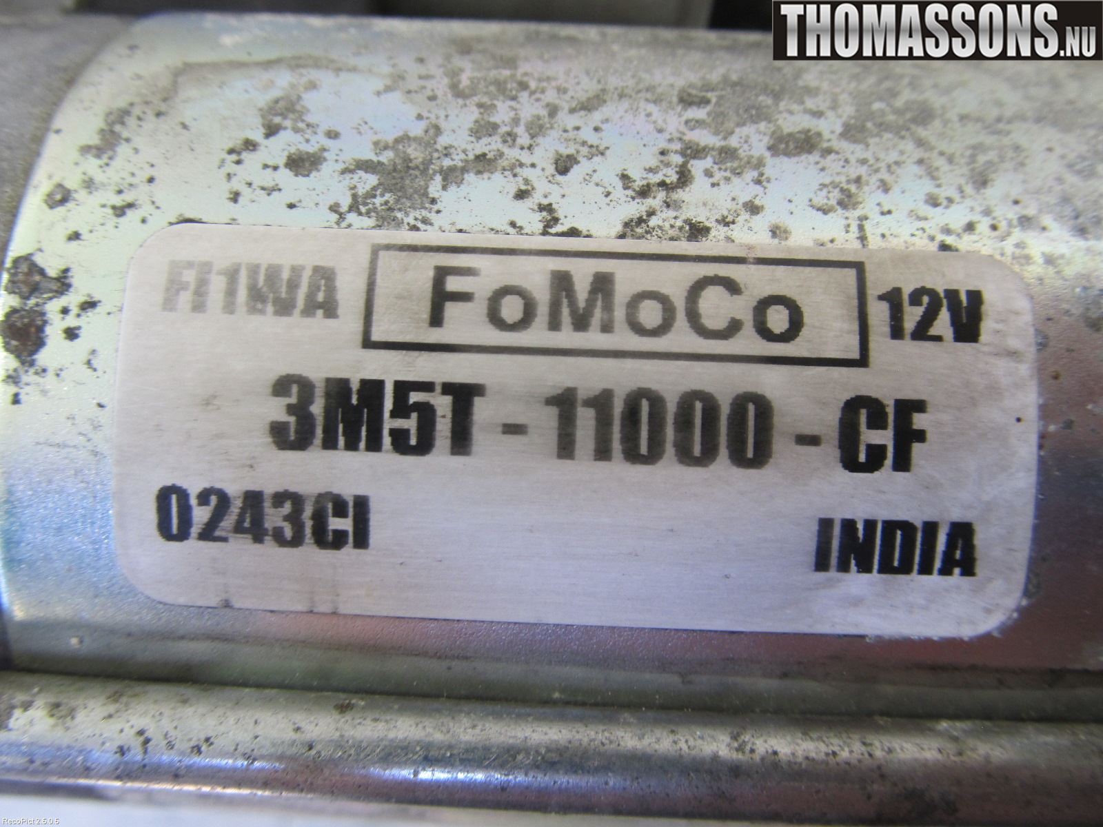 Ford FOCUS 08-11 Startmotor Diesel