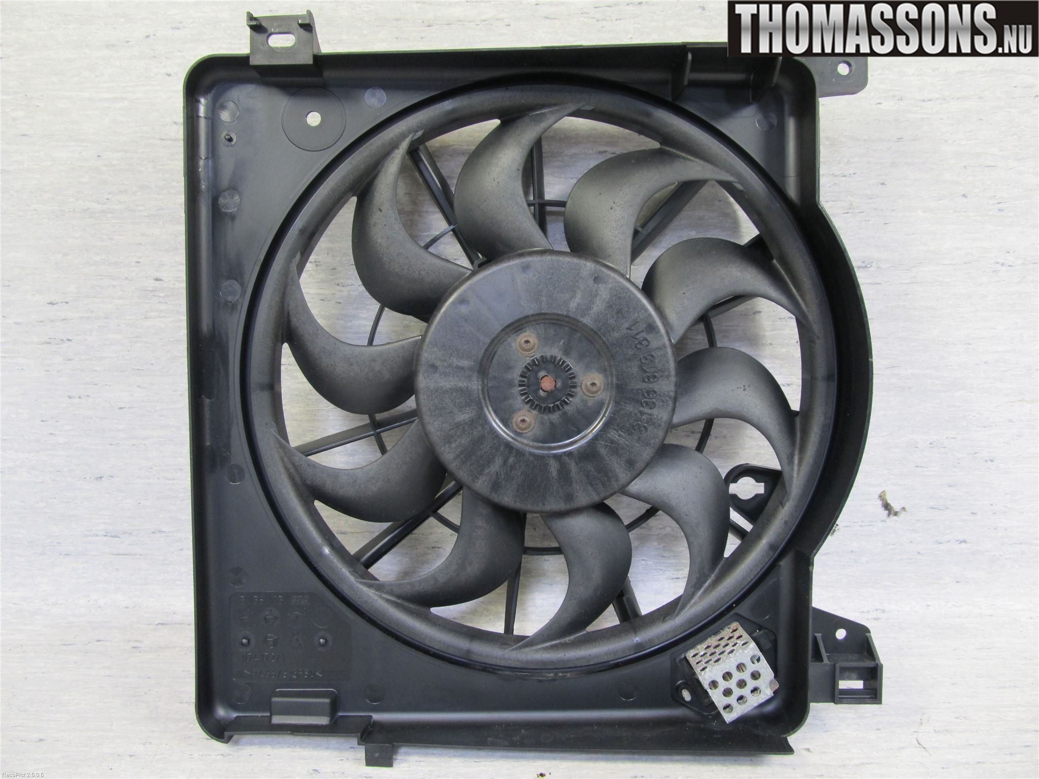 Opel ASTRA H 04-12 Kylfläkt El