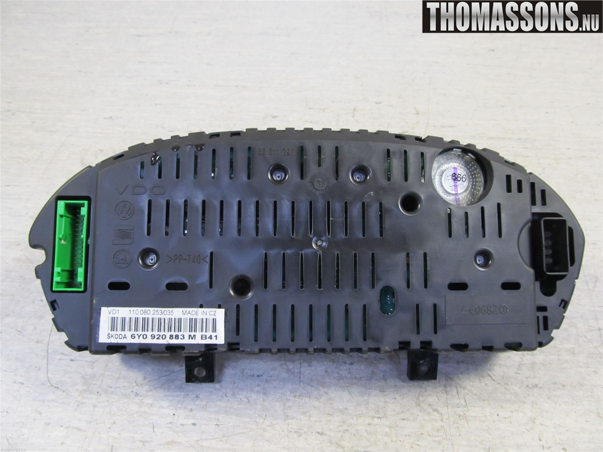 Skoda FABIA 99-07 Instrument Komb