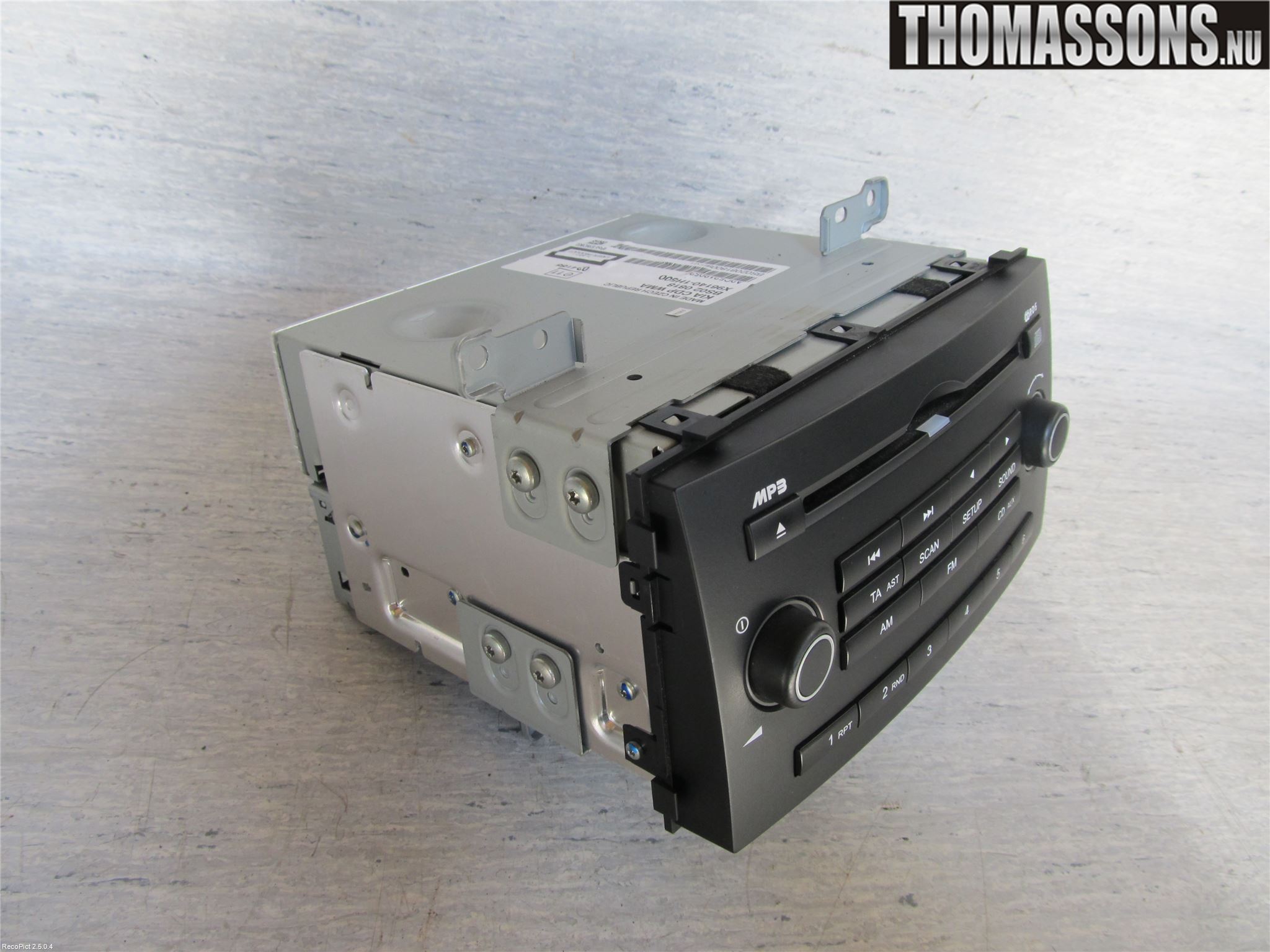 Kia CEED 06-12 Cd Radio - Multimediapanel