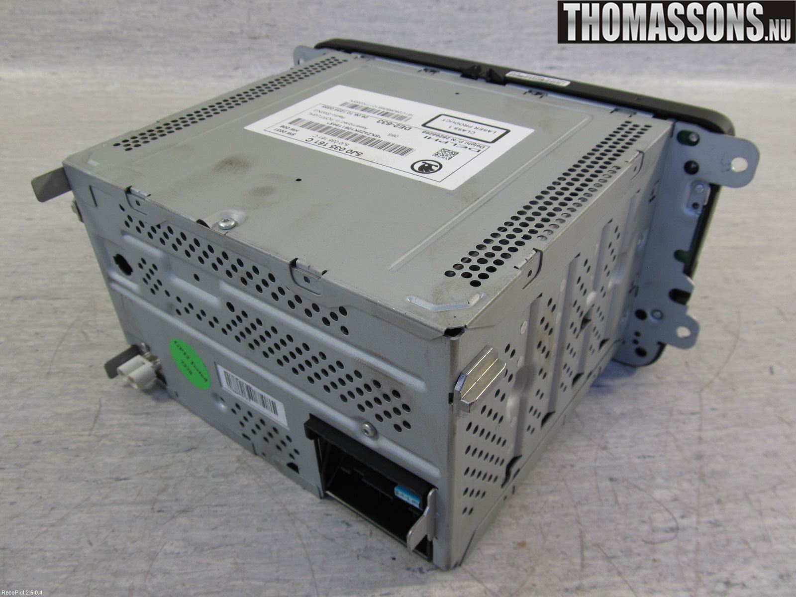 Skoda OCTAVIA (1Z) 05-13 Cd Radio - Multimediapanel