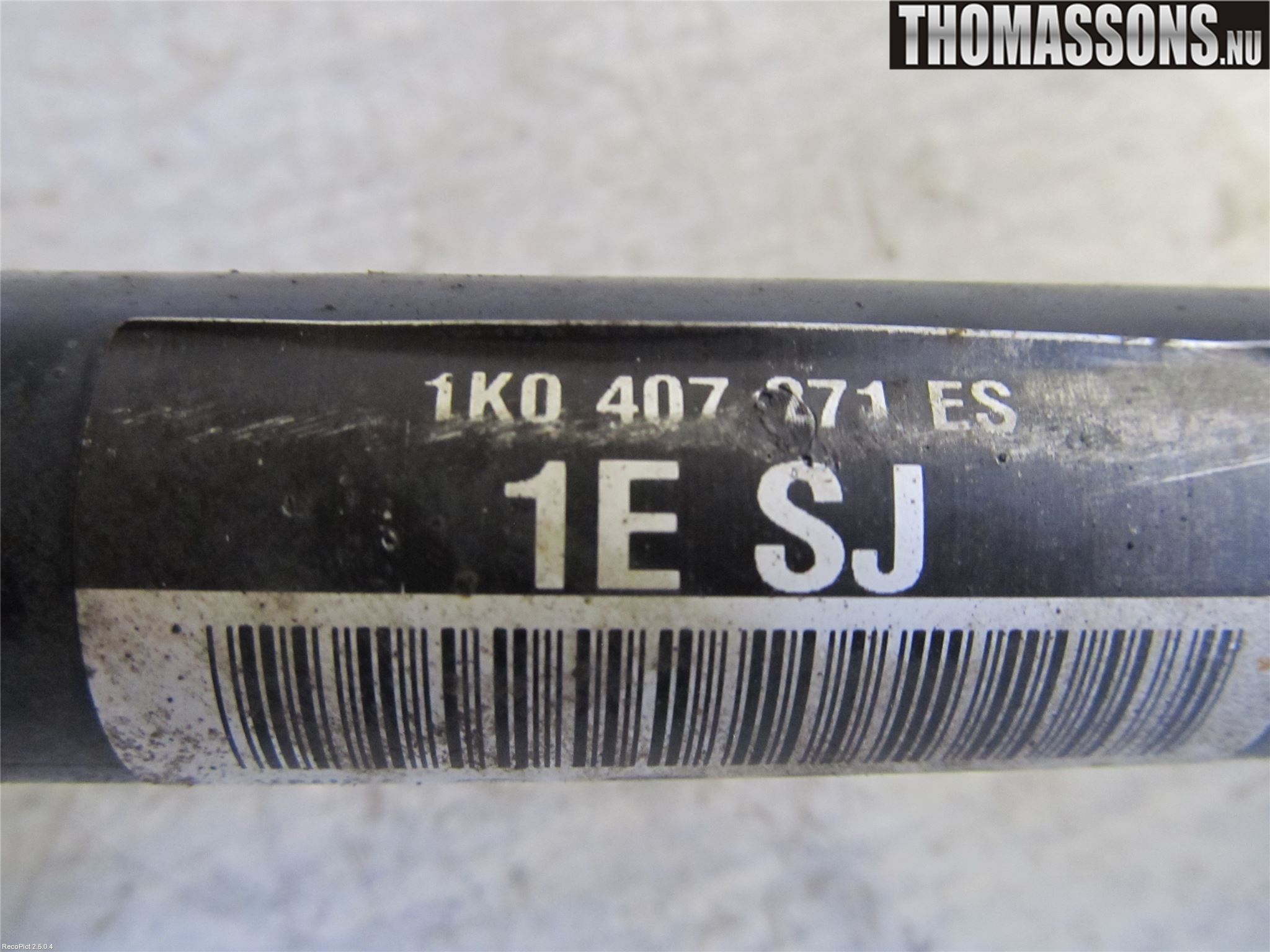 Skoda OCTAVIA (1Z) 05-13 Drivaxel Fram Vänster