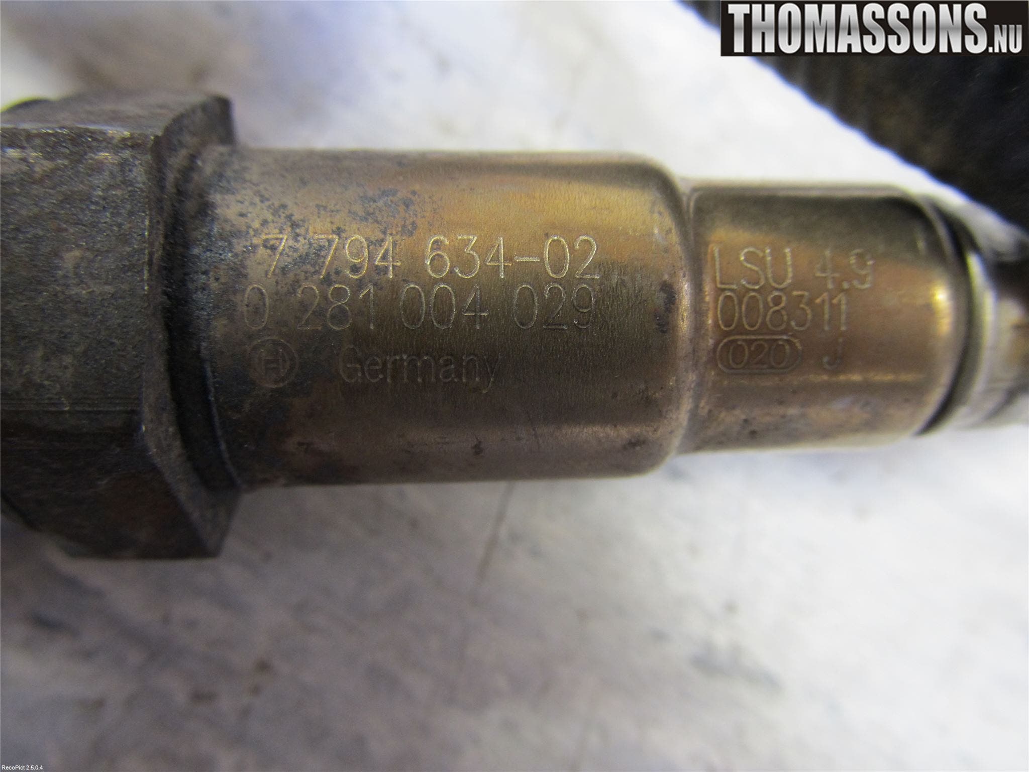 BMW 5 F10/F11/F18 09-17 Injlambdasond