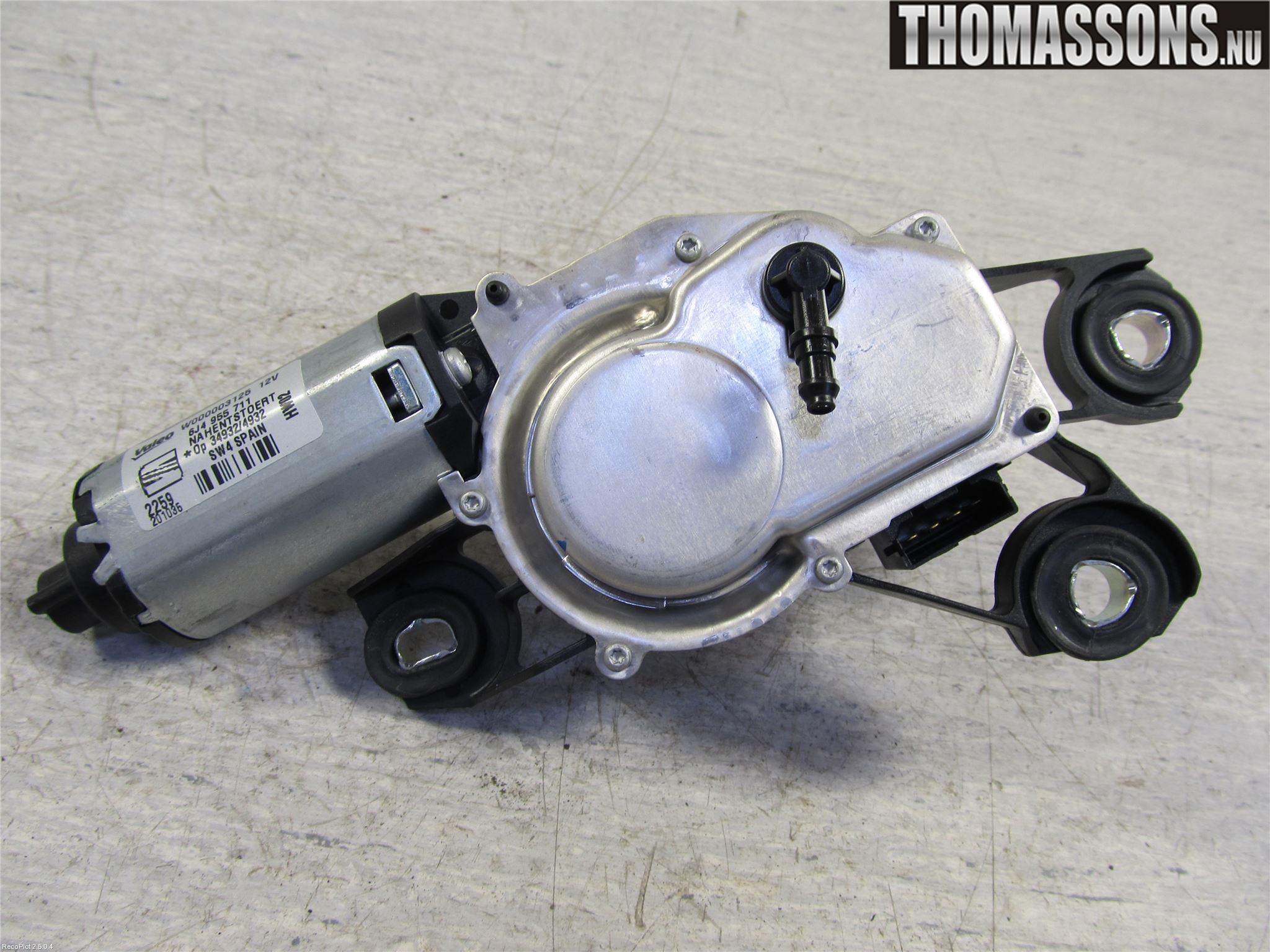 Seat IBIZA IV 08-16 Torkarmotor Baklucka