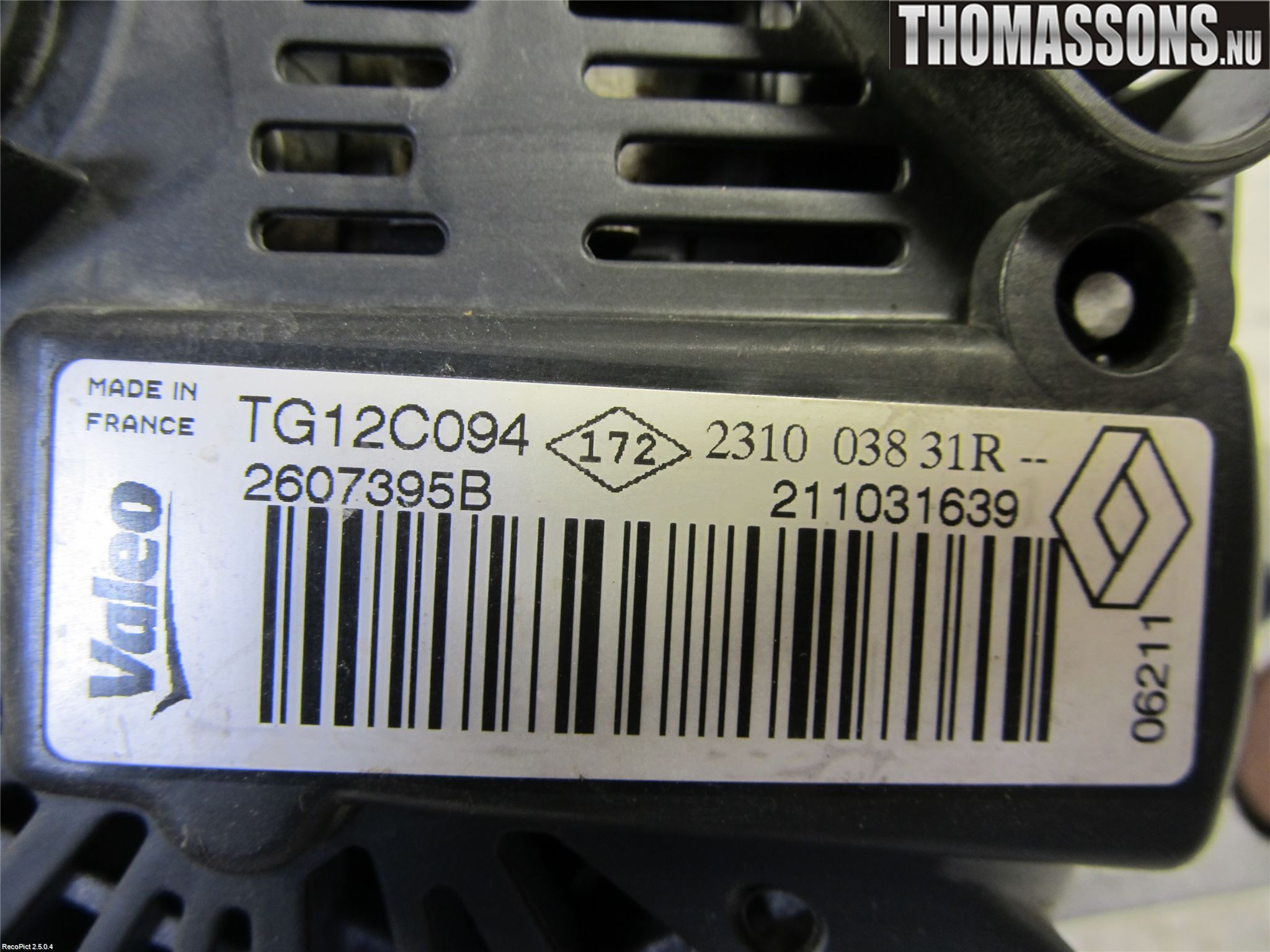 Dacia LOGAN VAN Generator