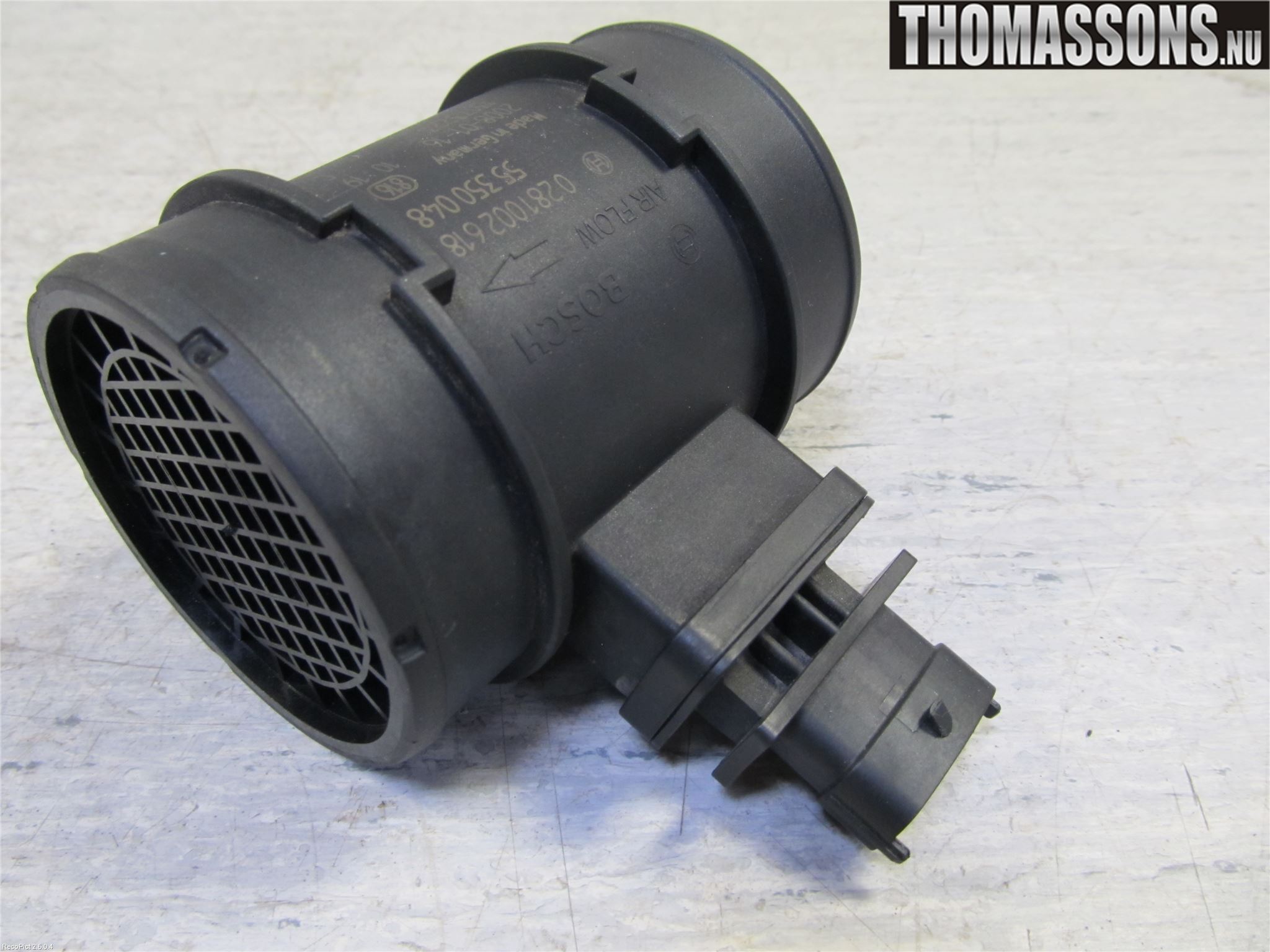 Opel COMBO 02-12 Injluftmassamätare