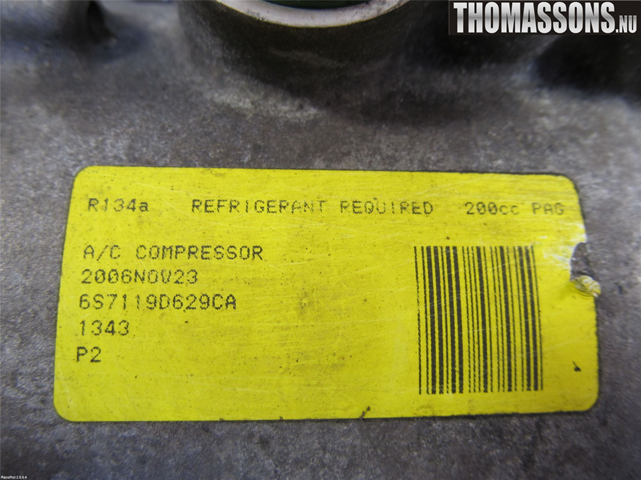 Ford MONDEO 07-15 Ac Kompressor