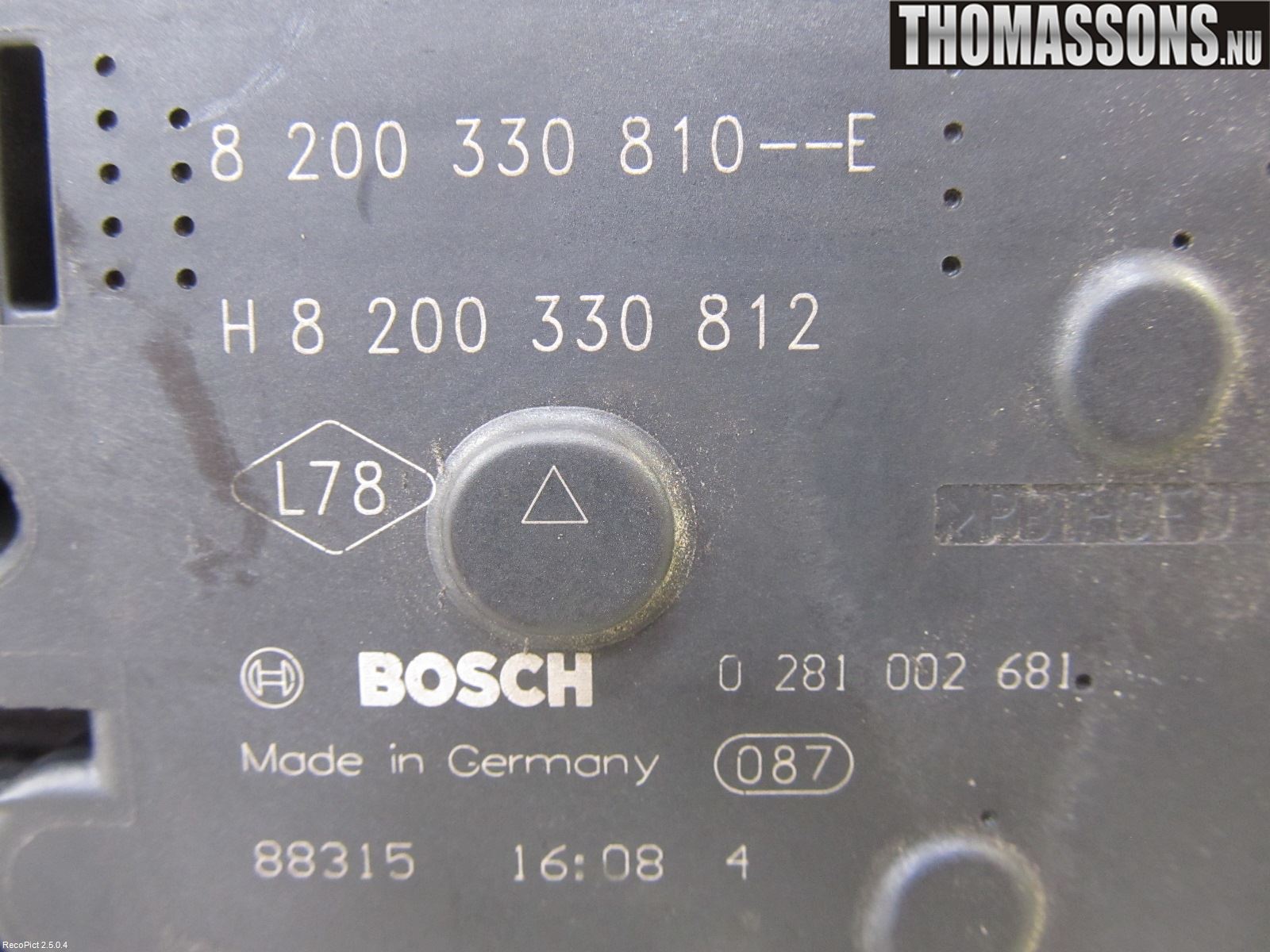 Nissan QASHQAI   07-10 Injspjällhus