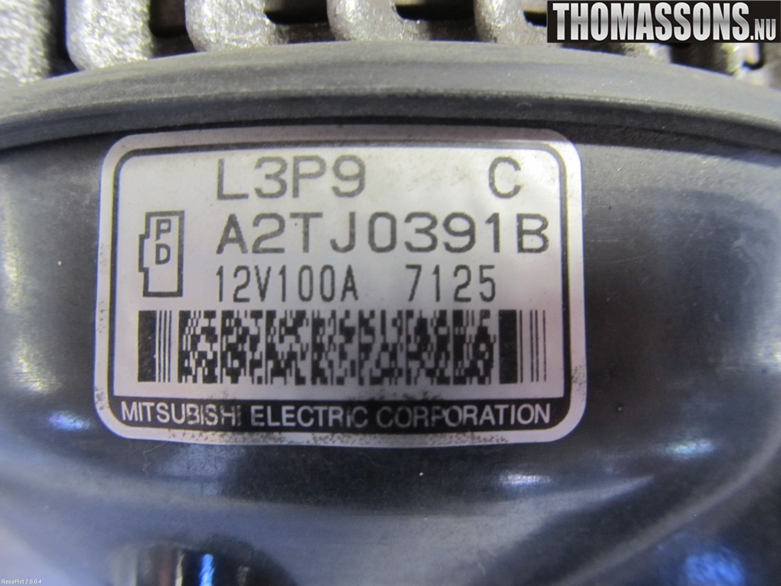 Mazda 6 02-08 Generator