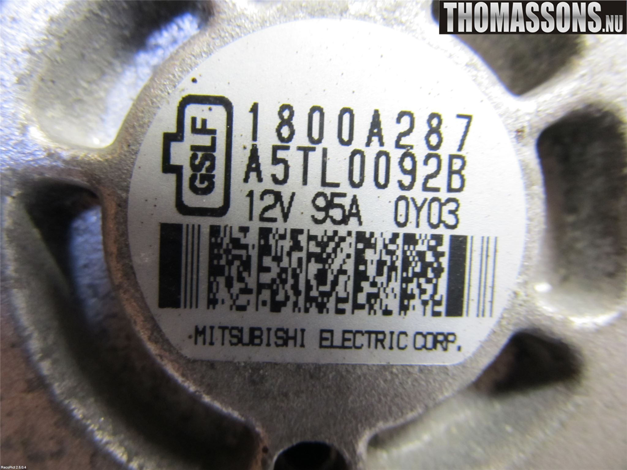 Mitsubishi LANCER 07-14 Generator