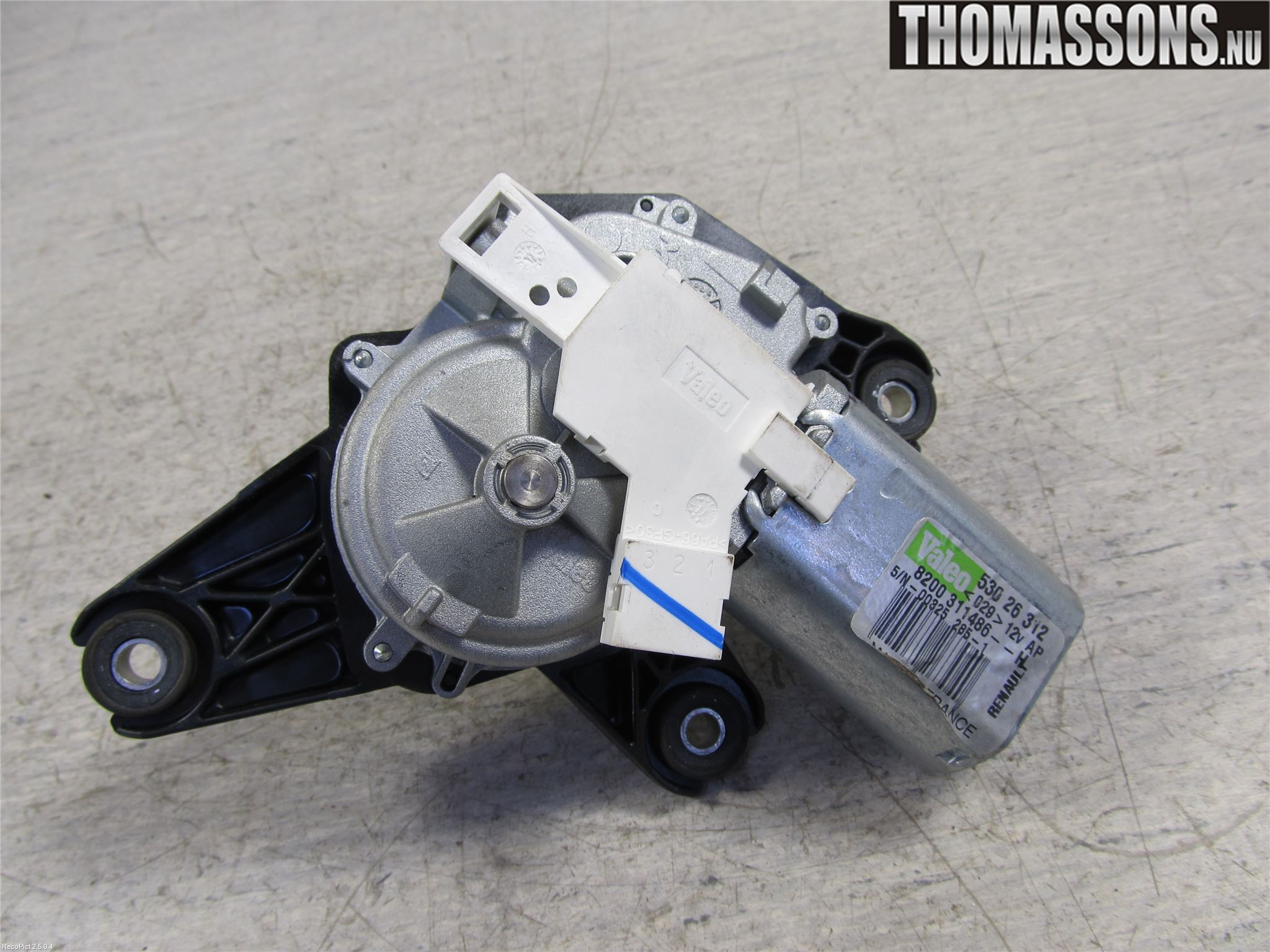 Renault CLIO III  09-12 Torkarmotor Baklucka