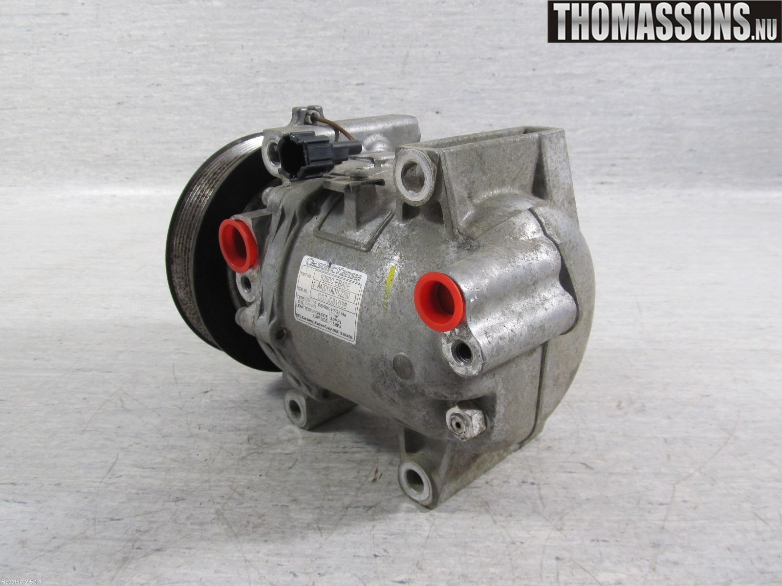 Nissan NAVARA 05-16 Ac Kompressor