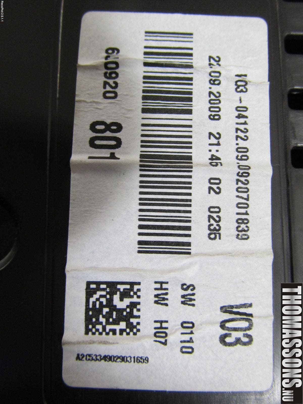 Seat IBIZA IV 08-16 Instrument Komb