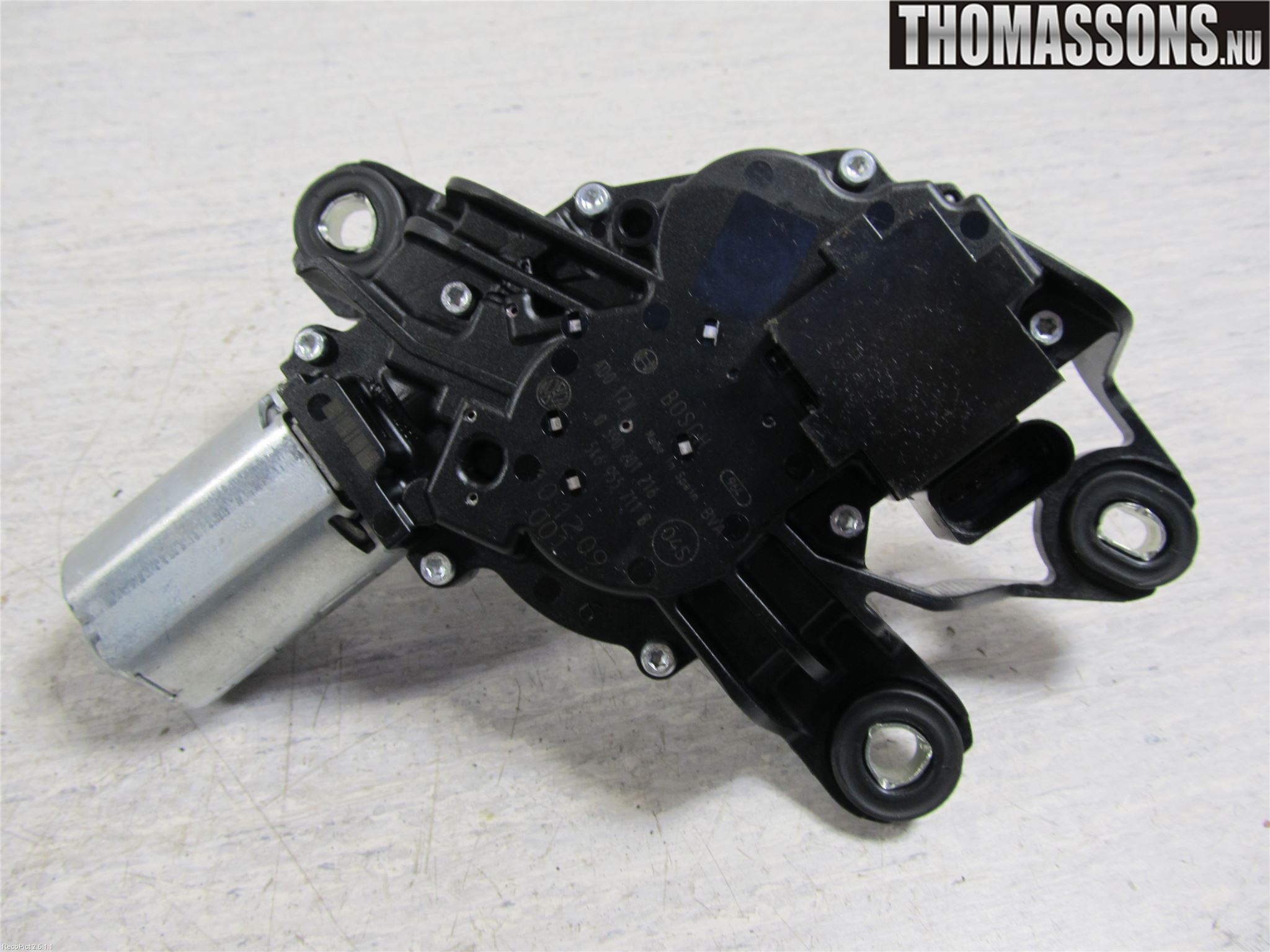Volkswagen VW POLO 10-17 Torkarmotor Baklucka