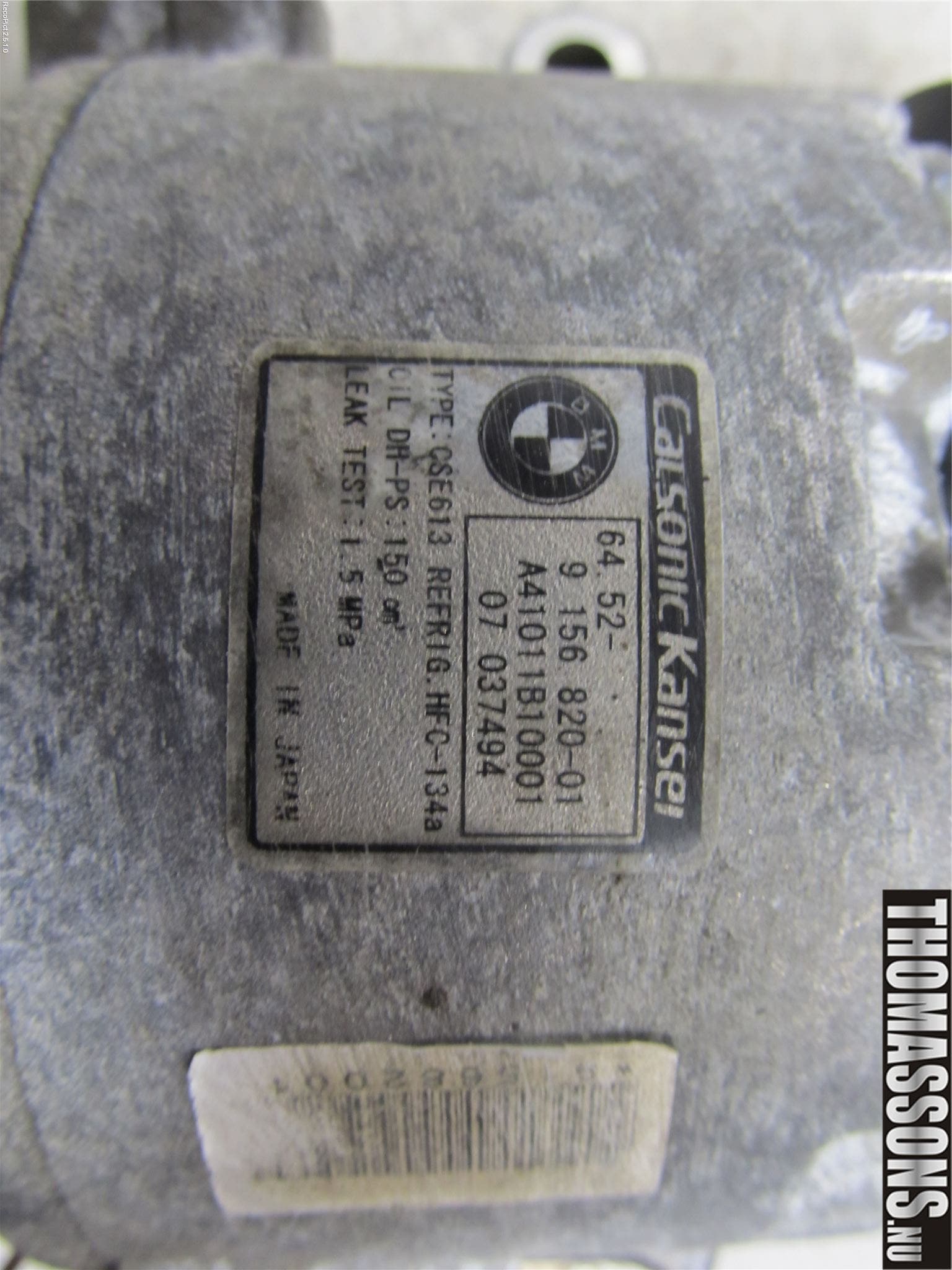 BMW 1 E87/81 5D/3D 03-11 Ac Kompressor