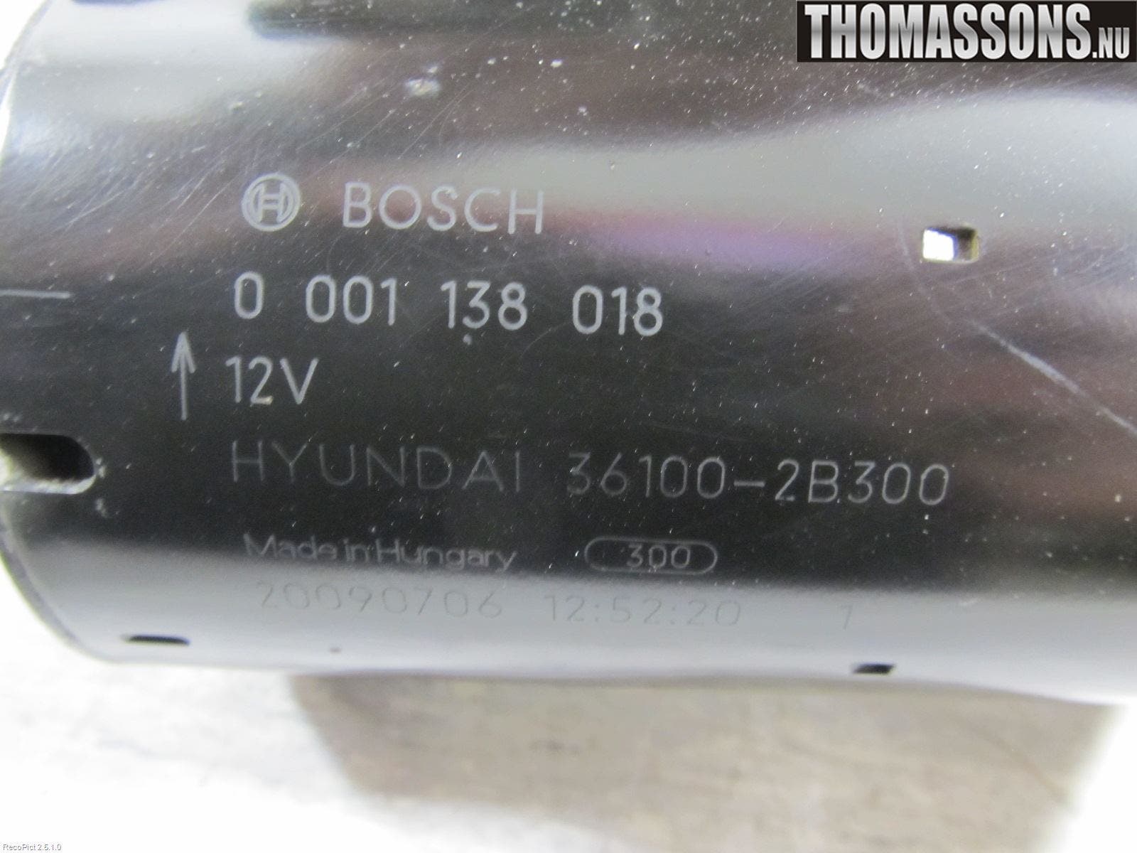 Kia CEED 06-12 Startmotor