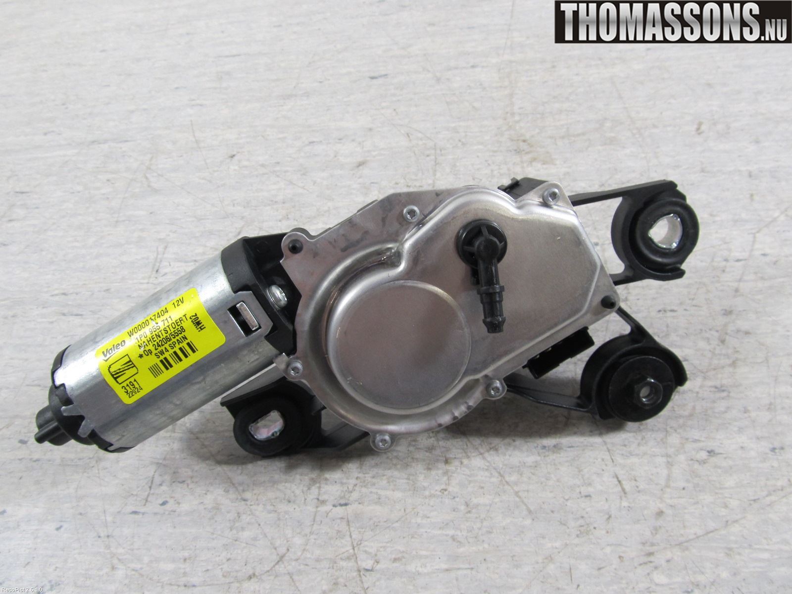 Seat LEON 06-12 Torkarmotor Baklucka