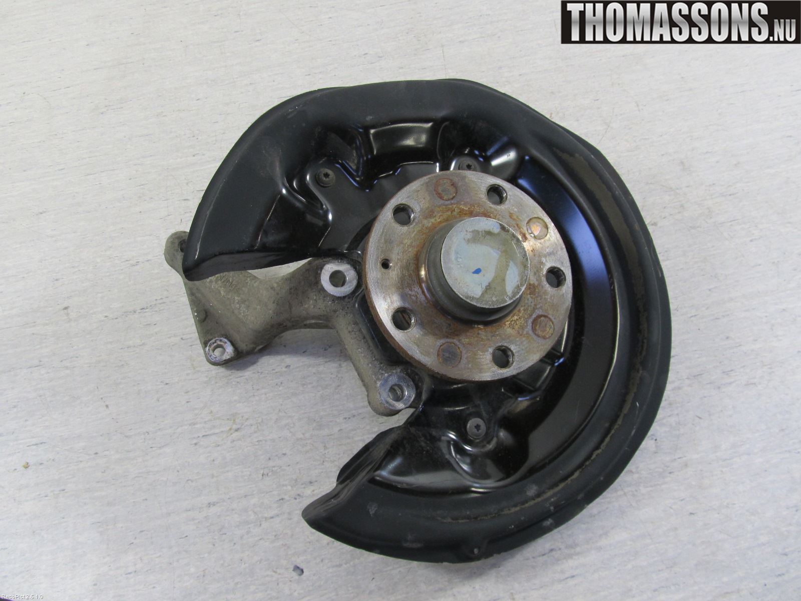 Volkswagen VW PASSAT 11-14 Hjullagerhus-Spindel Vä B