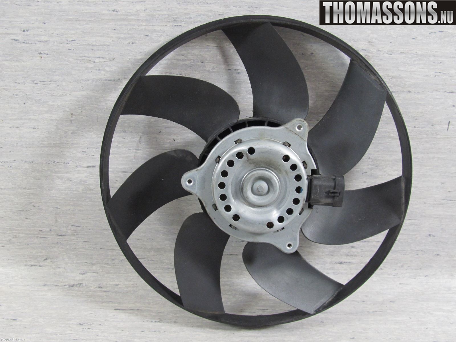 Citroen C3 10-17 Kylfläkt El