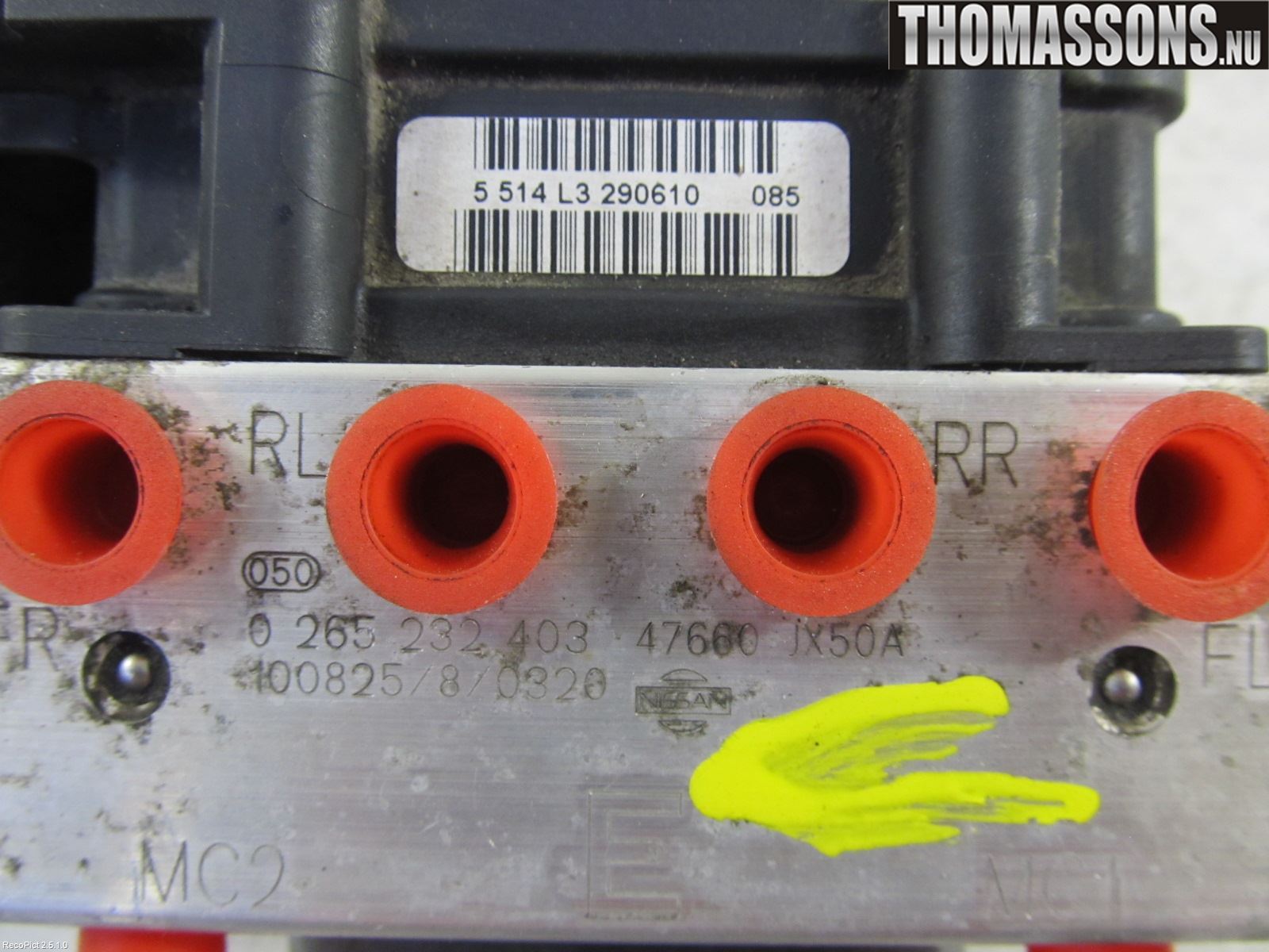 Nissan NV200/NV200 COMBI Abs Hydraulaggregat