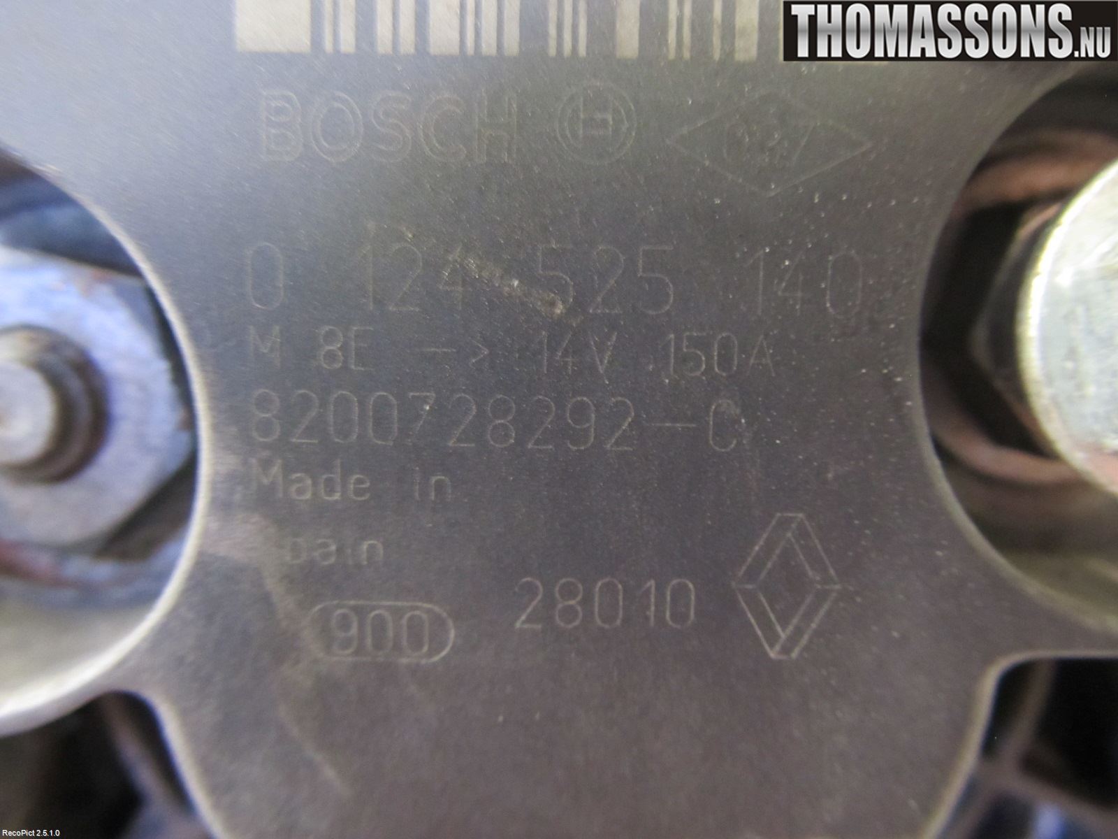 Nissan NV200/NV200 COMBI Generator