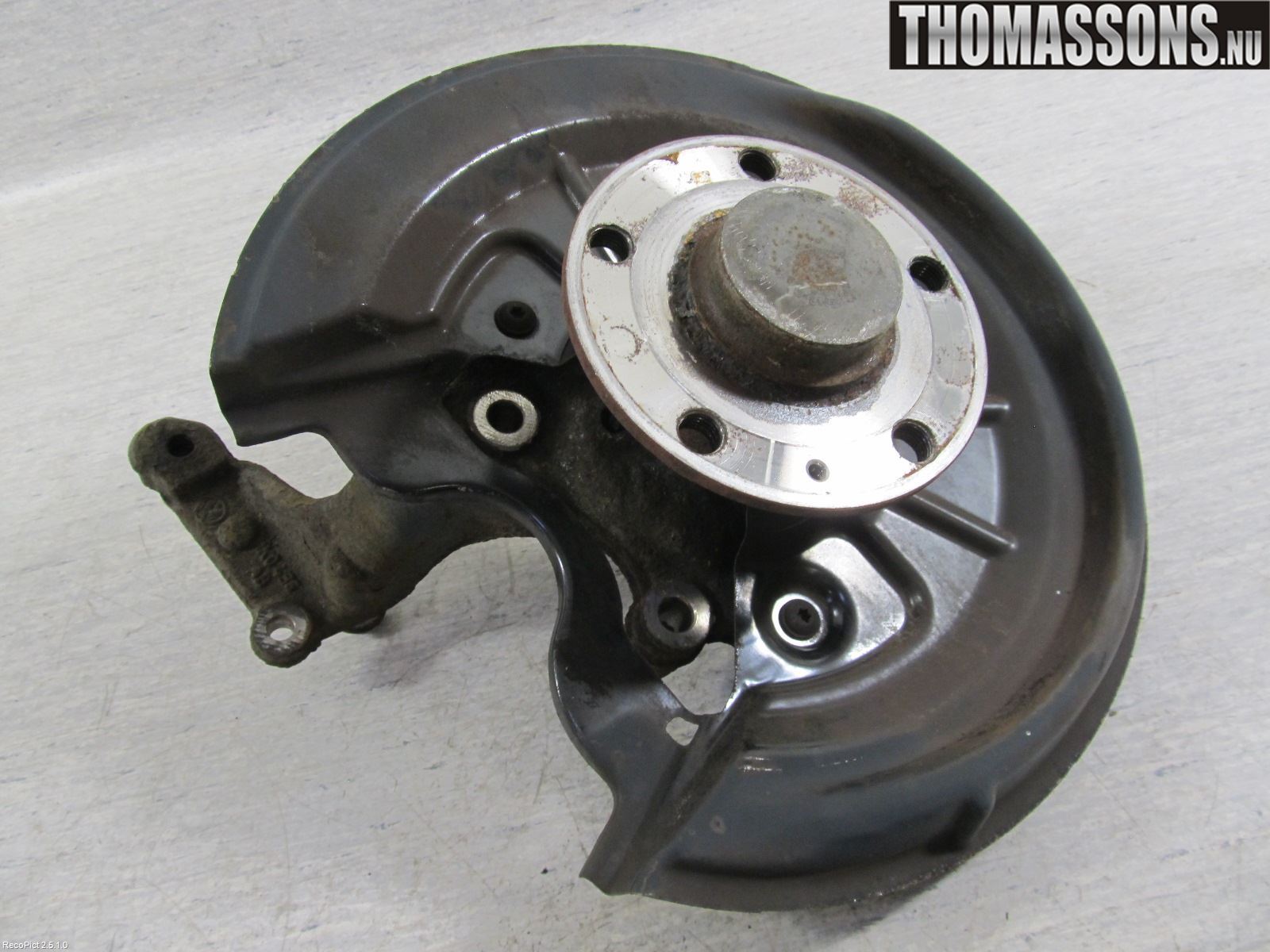 Volkswagen VW GOLF VI 09-13 Hjullagerhus-Spindel Hö B