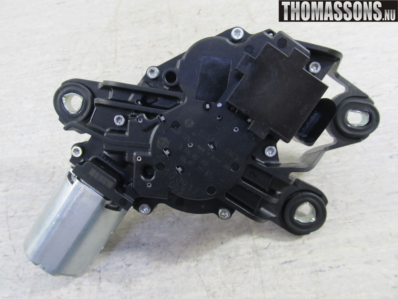 Volkswagen VW GOLF VI 09-13 Torkarmotor Baklucka