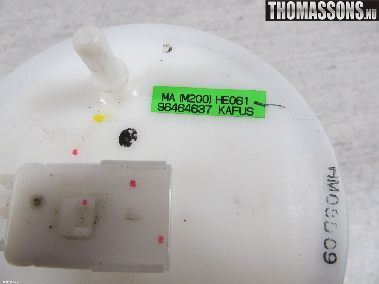 Chevrolet MATIZ Bränslepump El