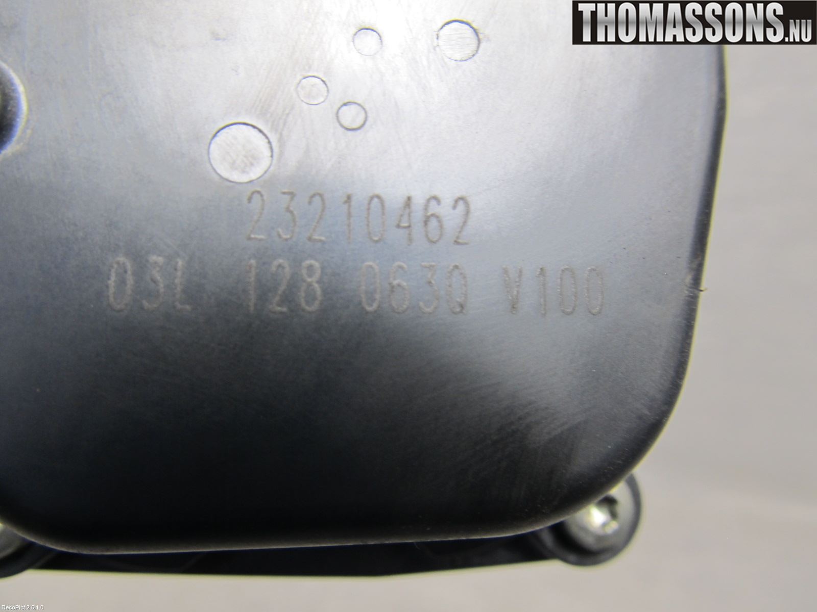 Volkswagen VW GOLF VI 09-13 Injspjällhus