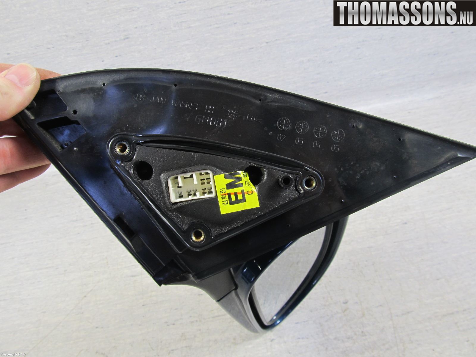 Chevrolet NUBIRA Spegel Yttre El Hö