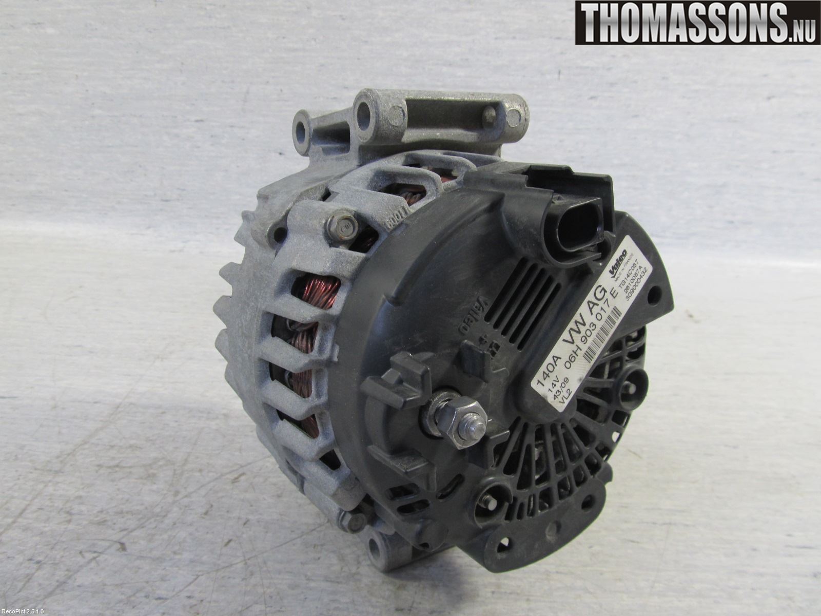 Audi A3/S3 05-13 Generator