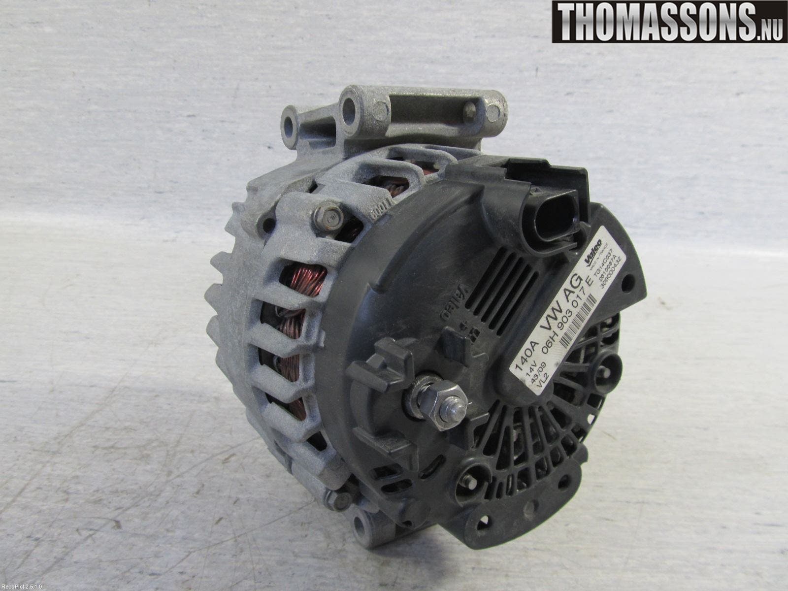 Audi A3/S3 05-13 Generator