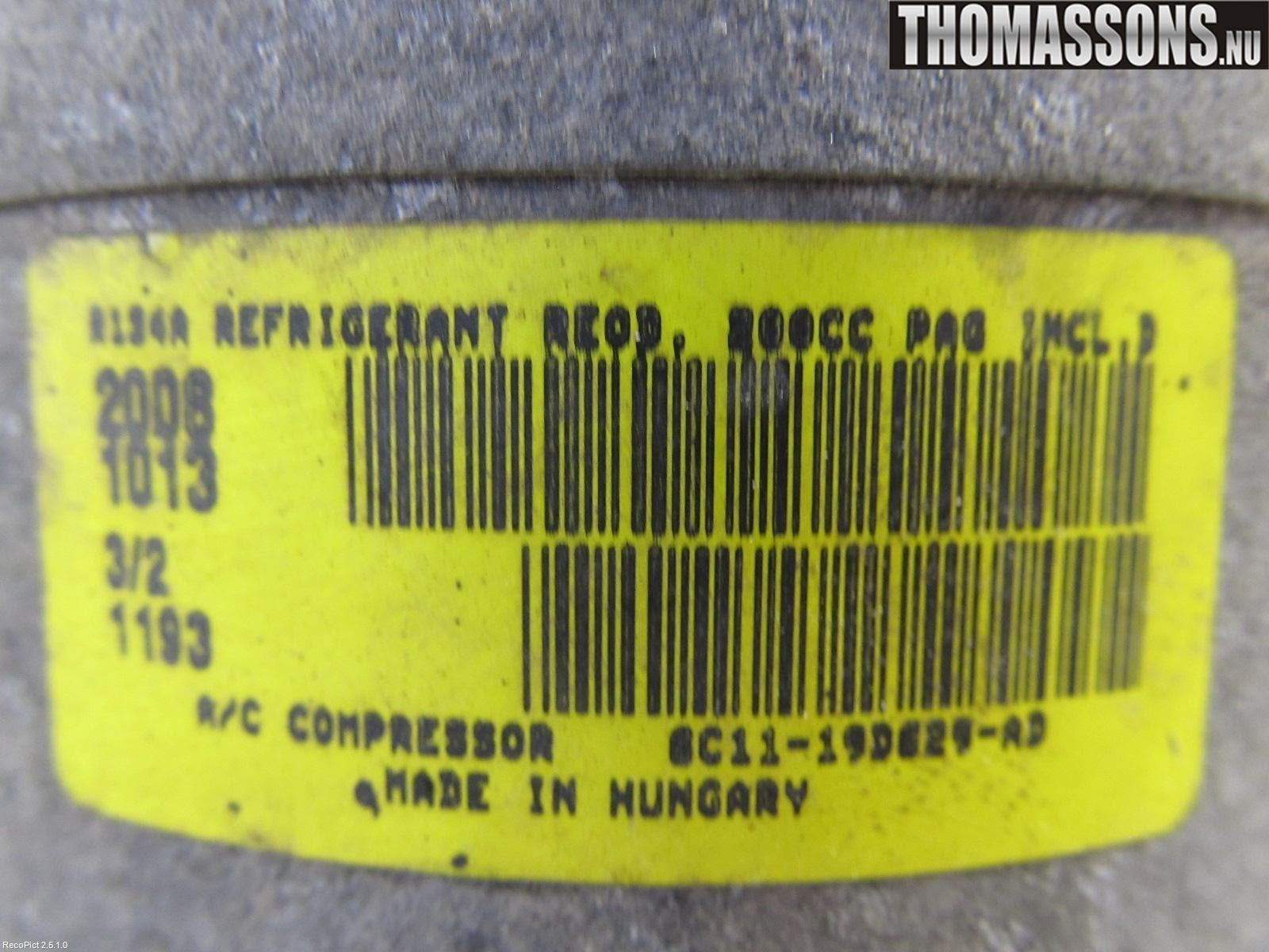 Ford TRANSIT 06-13 Ac Kompressor