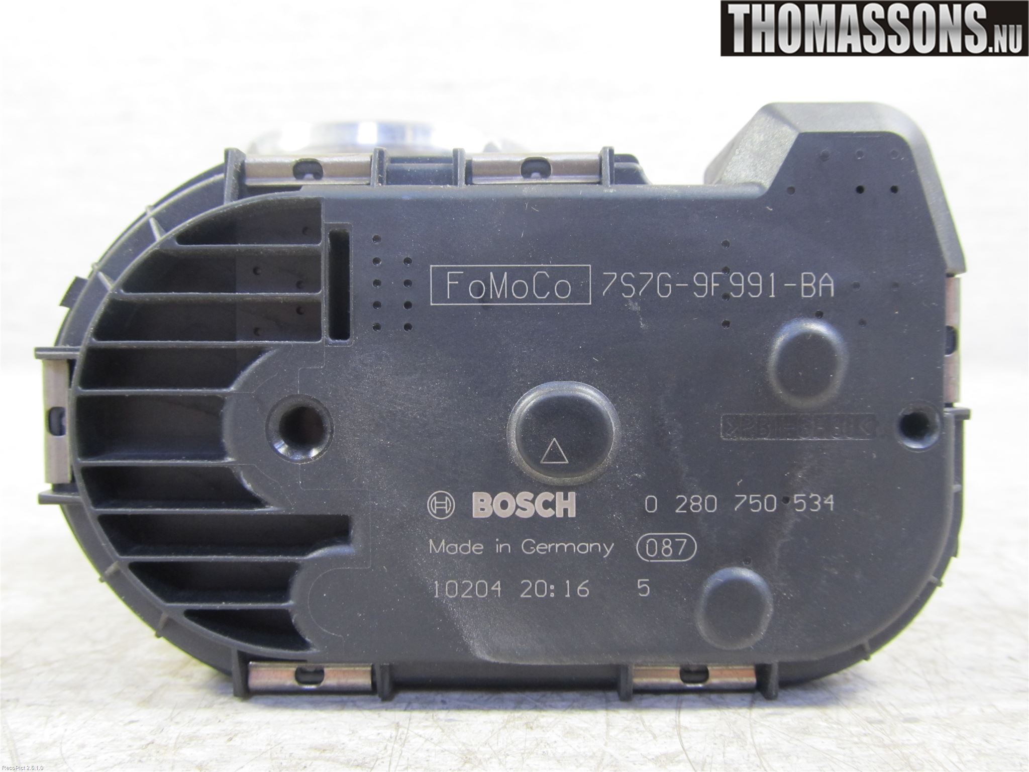 Volvo V60 11-13 Injspjällhus