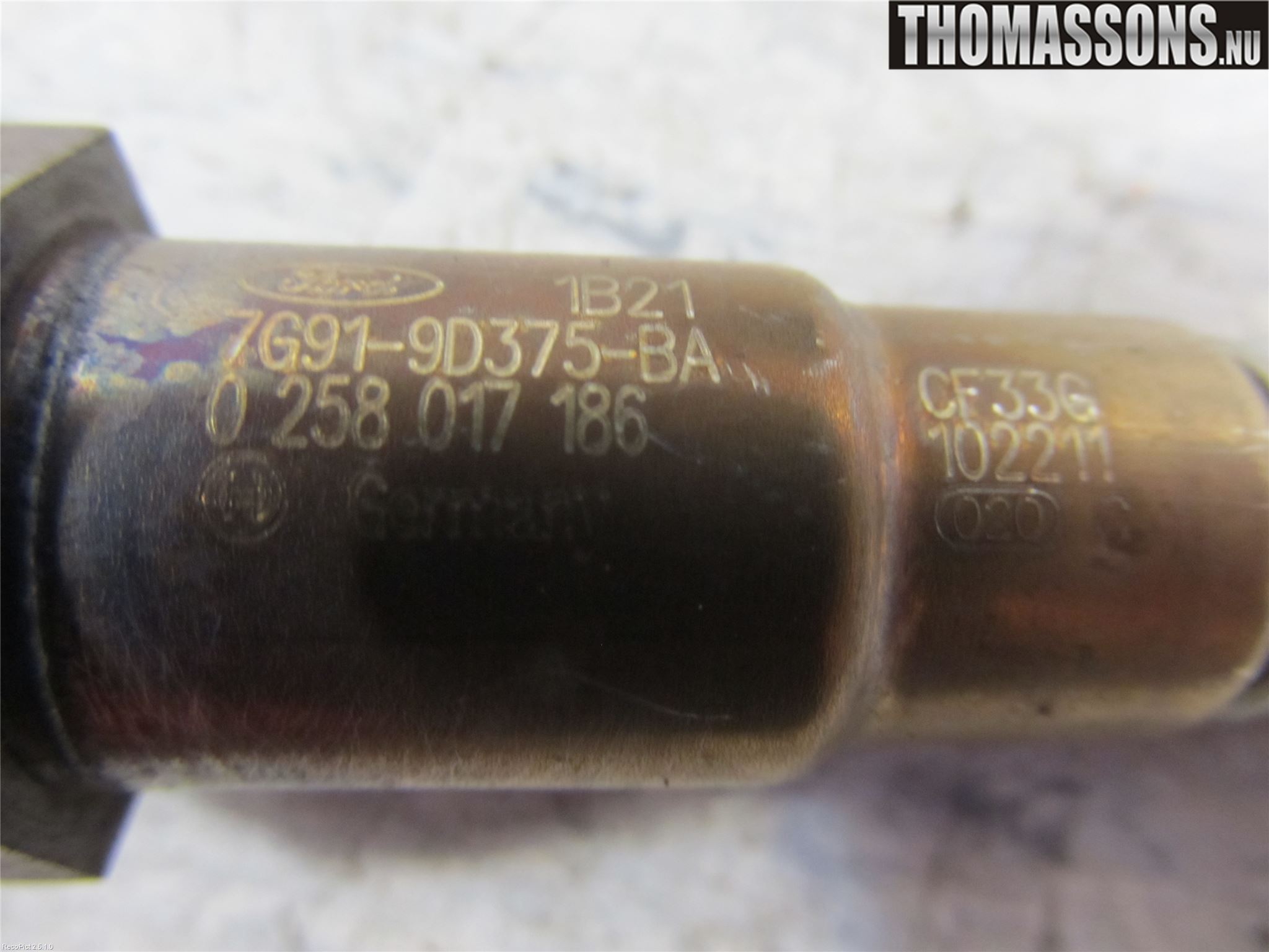 Volvo V60 11-13 Injlambdasond