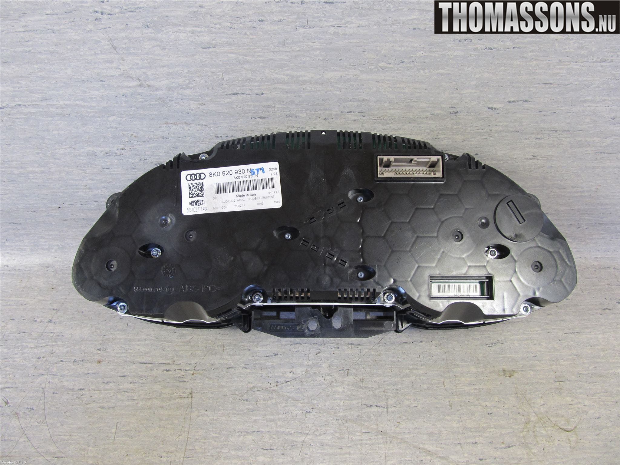 Audi A4/S4 08-11 Instrument Komb