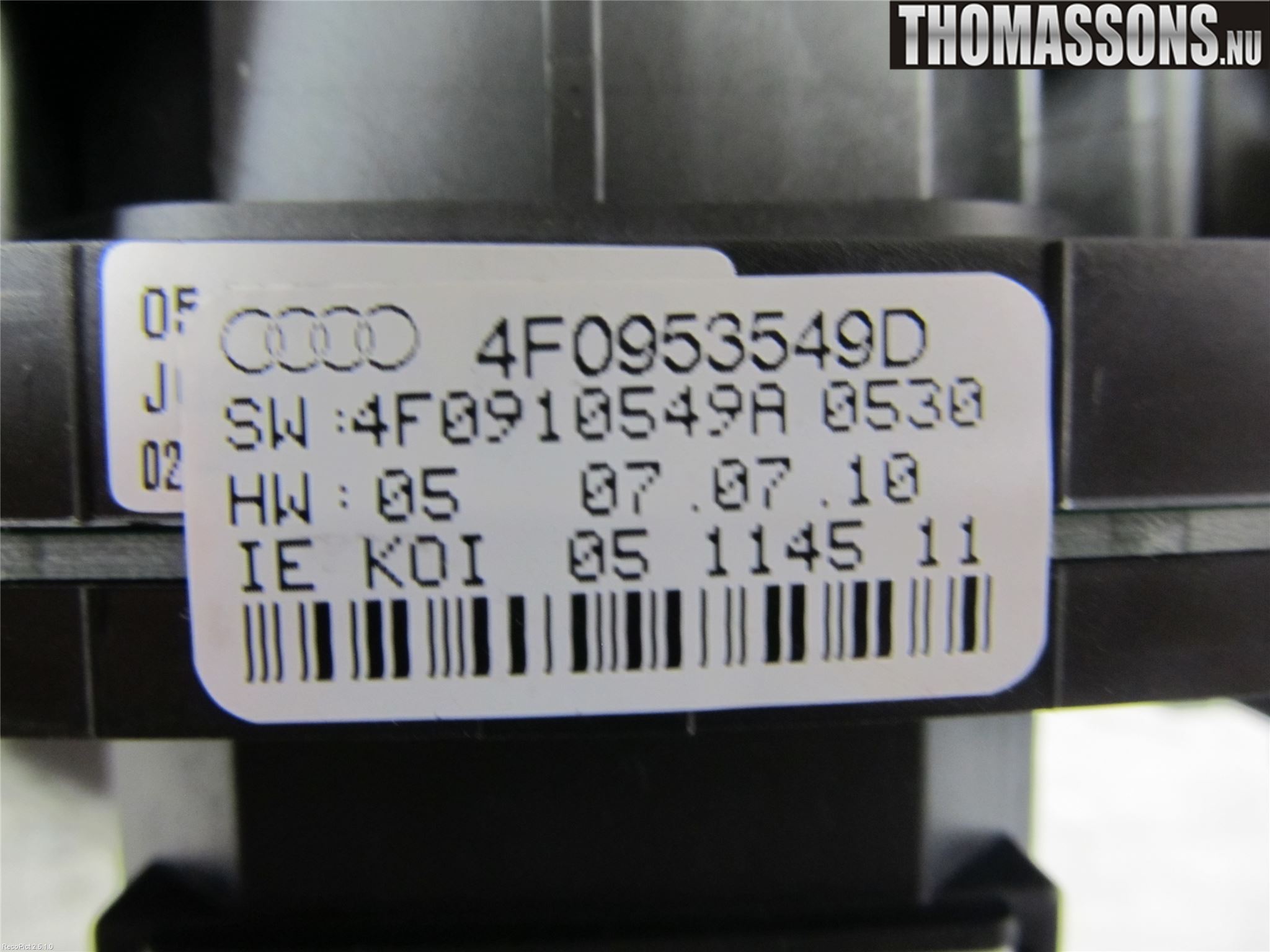 Audi A6/S6     05-11 Spakcentral