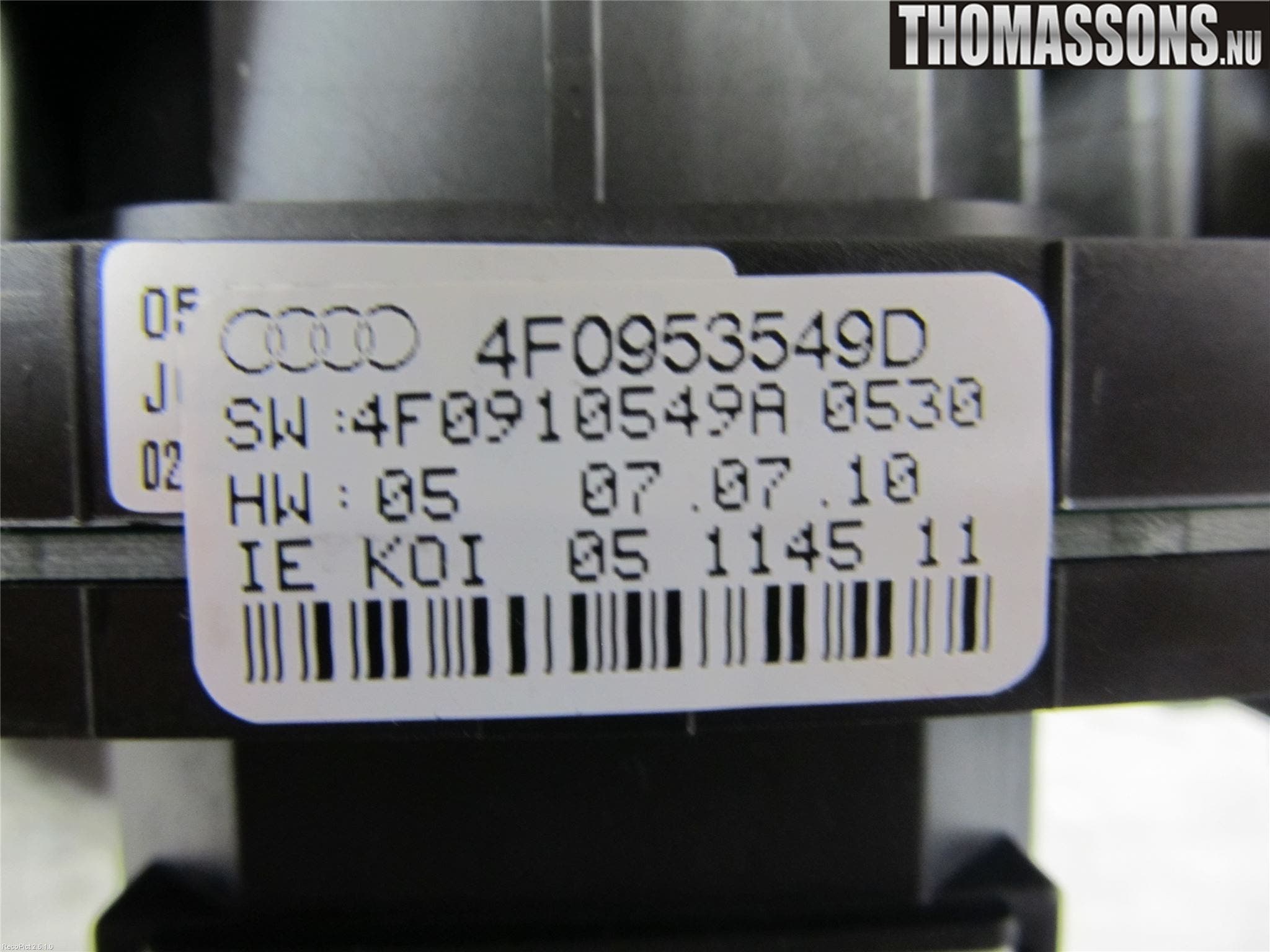 Audi A6/S6     05-11 Spakcentral