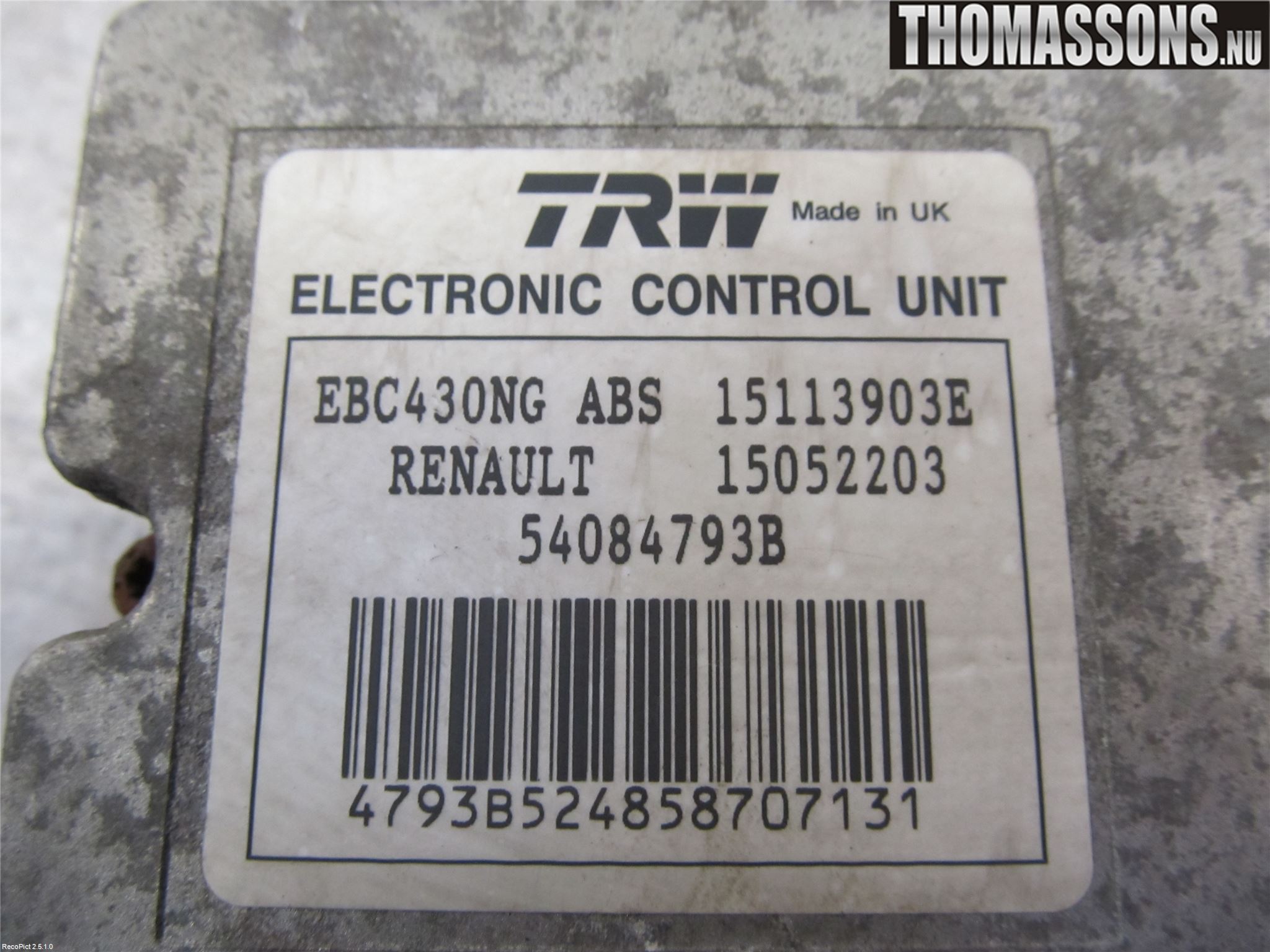 Nissan PRIMASTAR Abs Hydraulaggregat